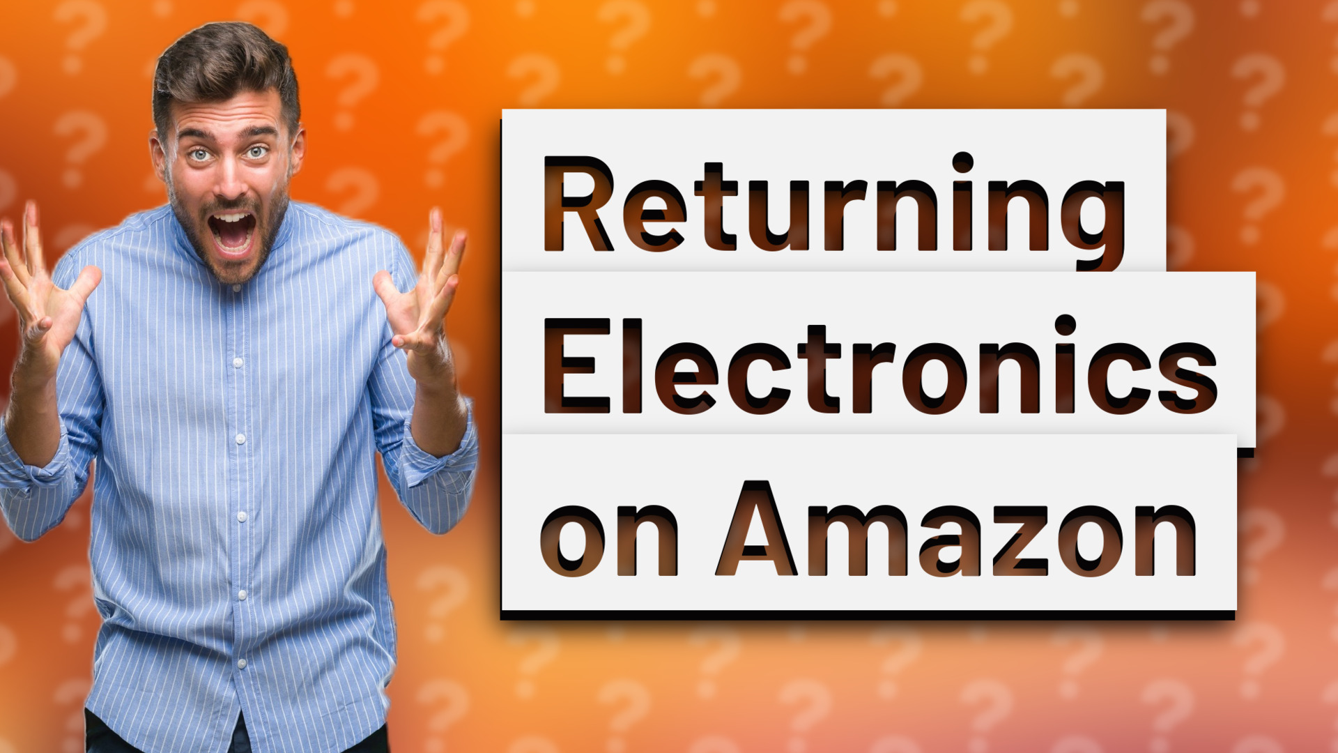 Returning Electronics on Amazon