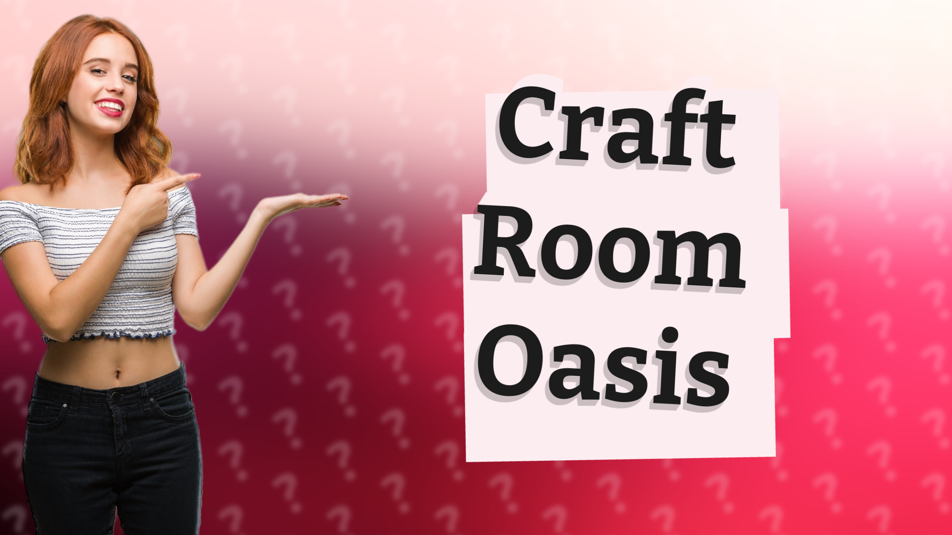 Craft Room Oasis