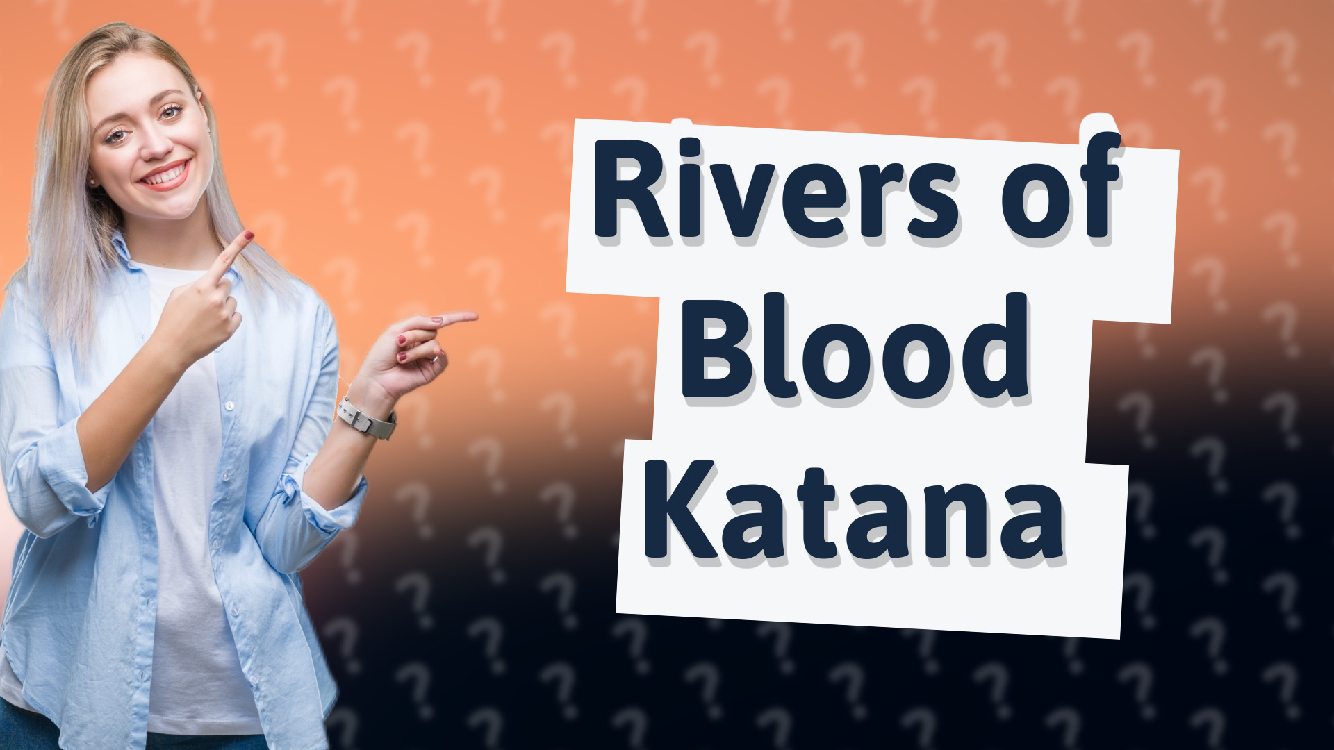 Rivers of Blood Katana