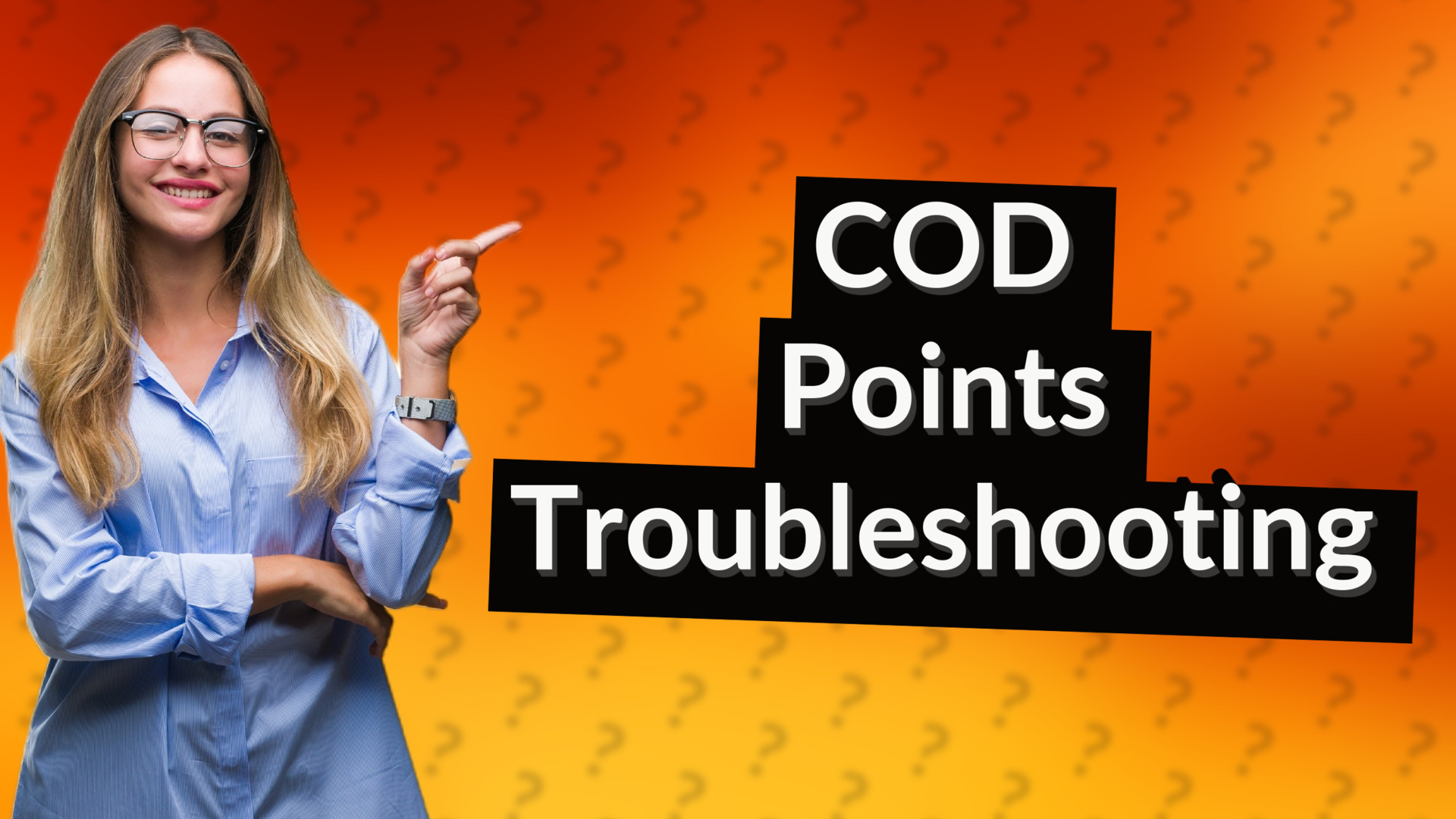 COD Points Troubleshooting