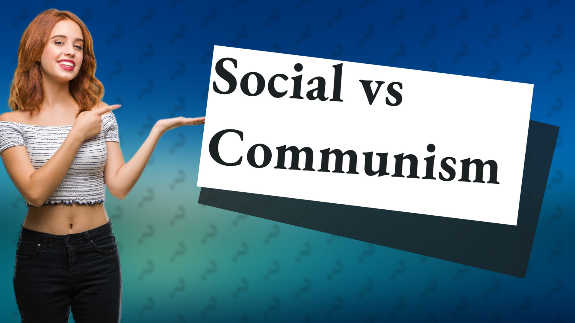 Social vs Communism