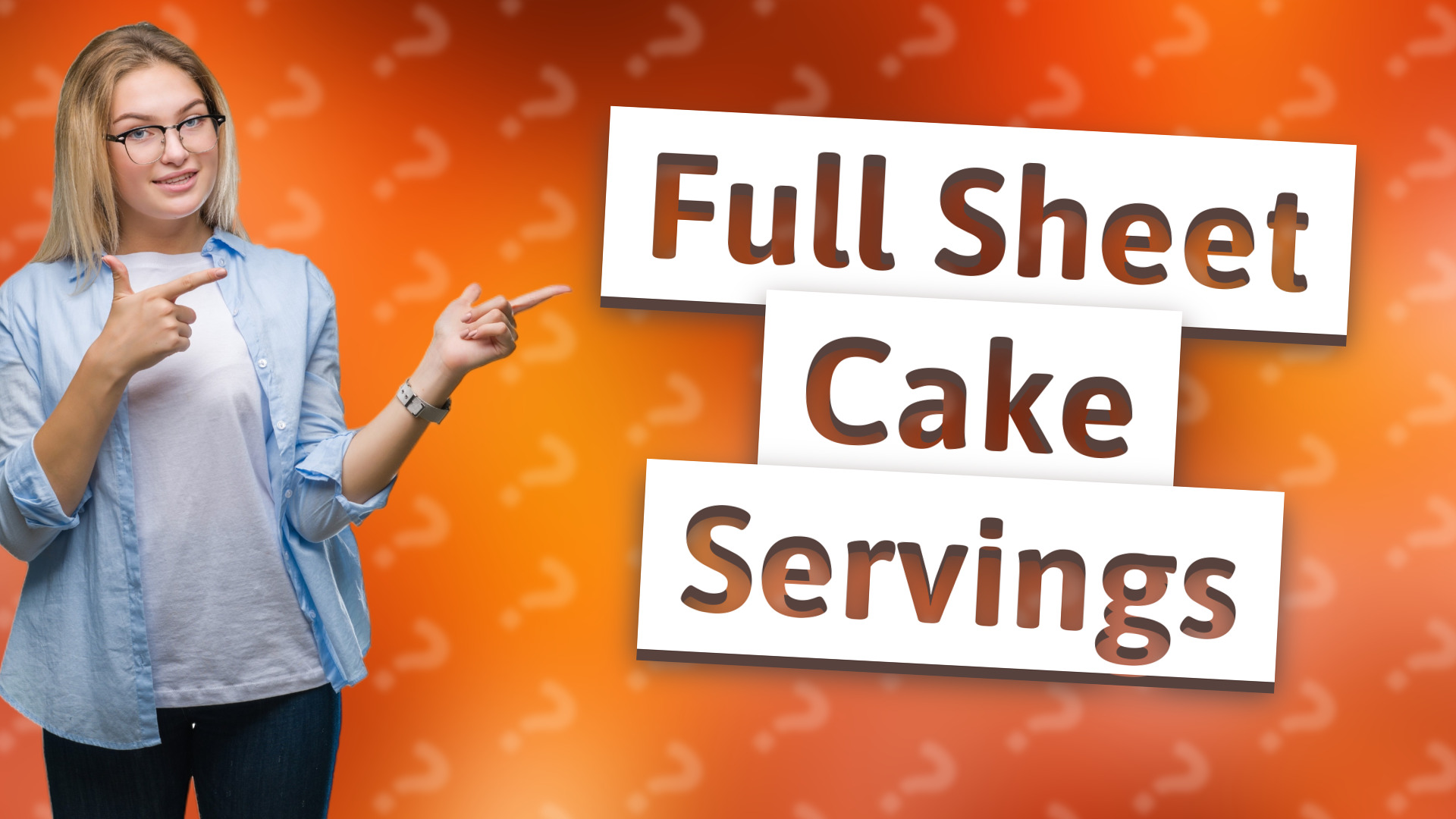 Full Sheet Cake Servings