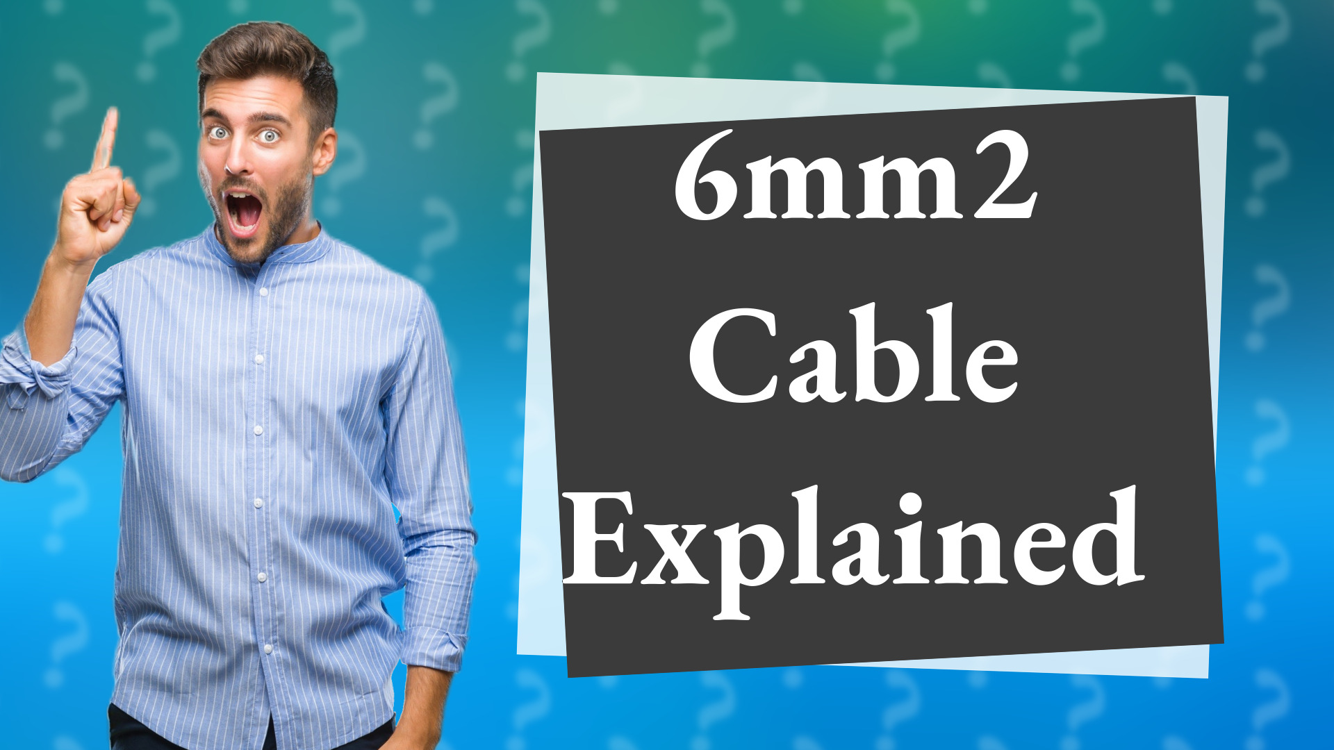 6mm2 Cable Explained