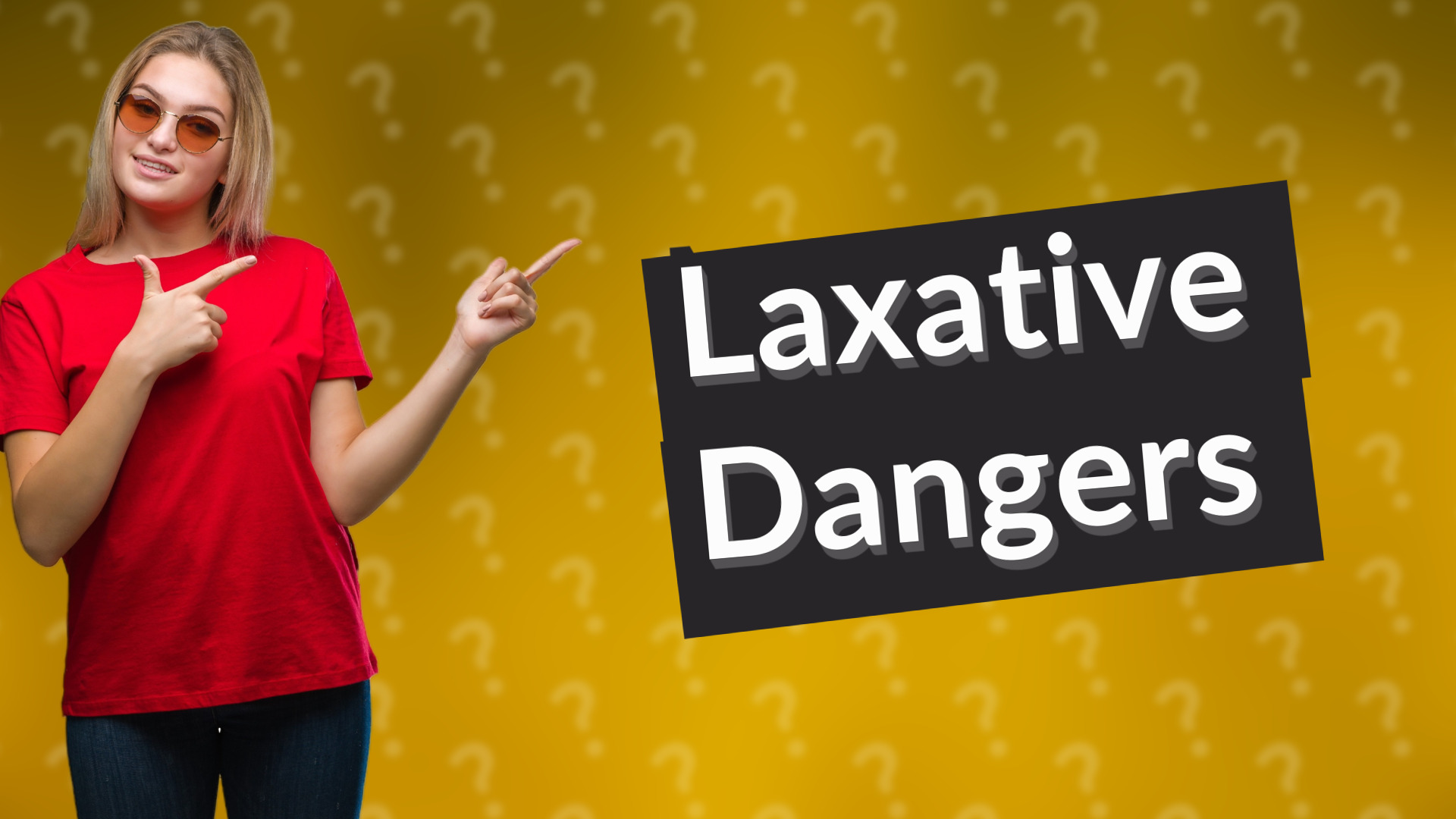 Laxative Dangers