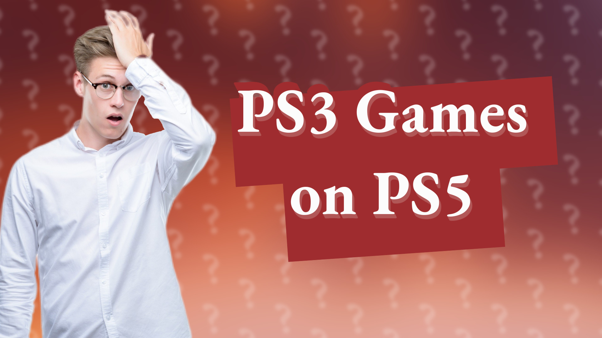 PS3 Games on PS5