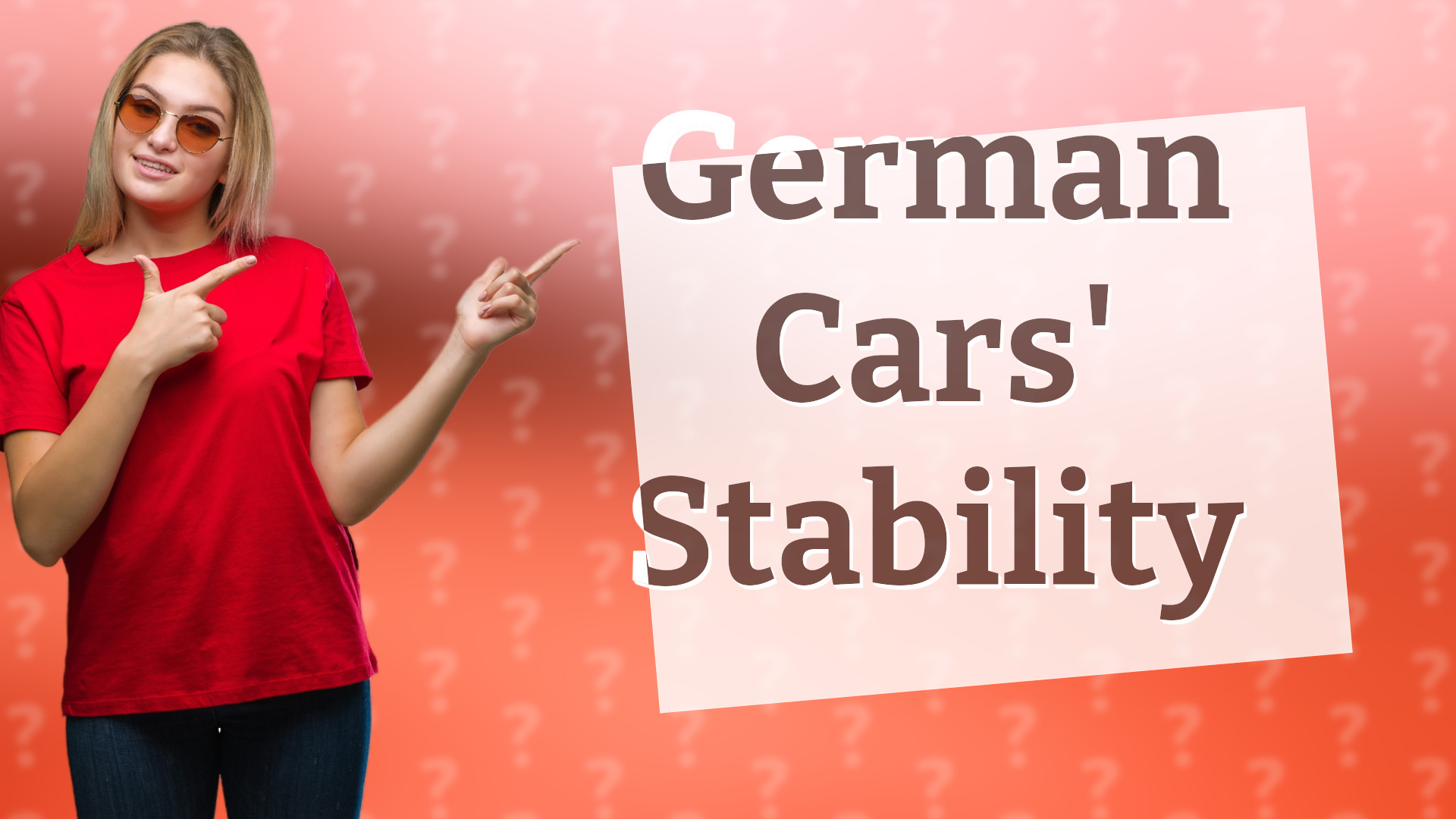German Cars' Stability