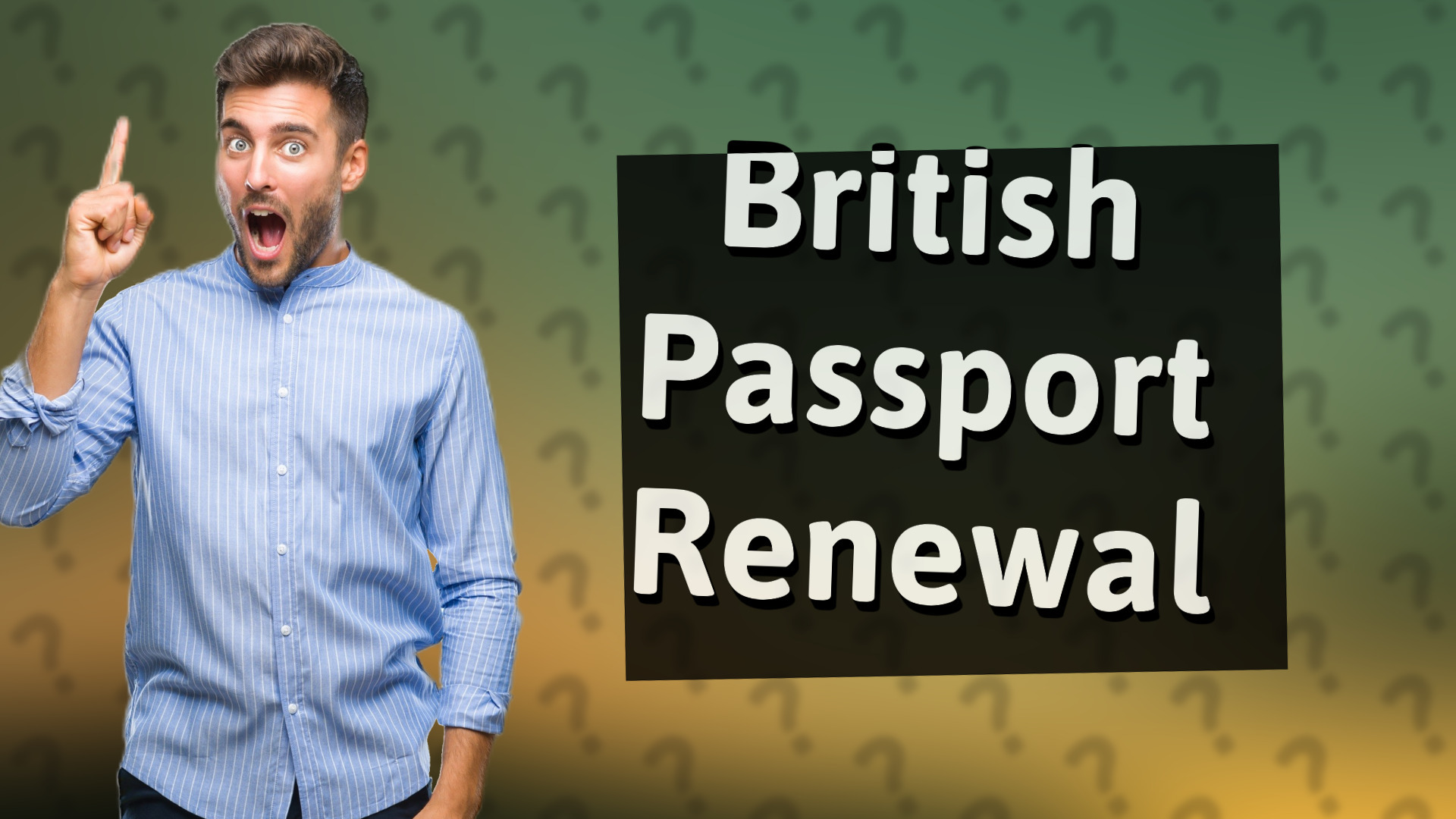 British Passport Renewal