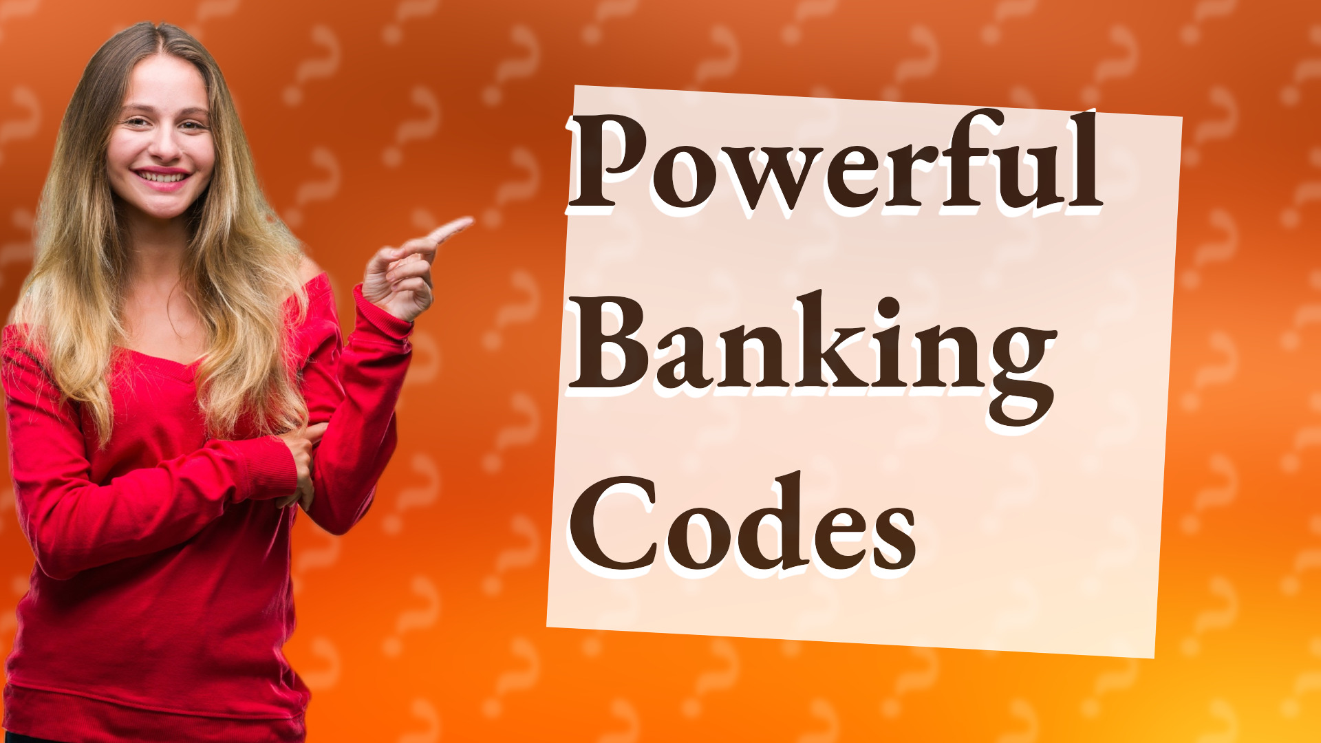 Powerful Banking Codes