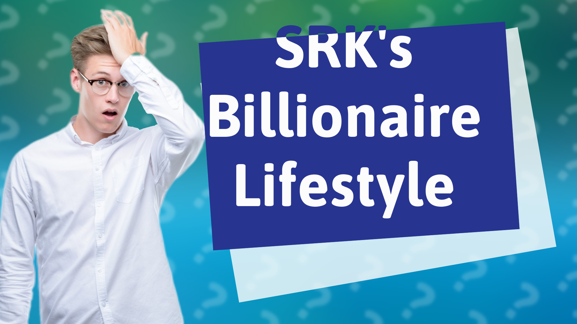 SRK's Billionaire Lifestyle