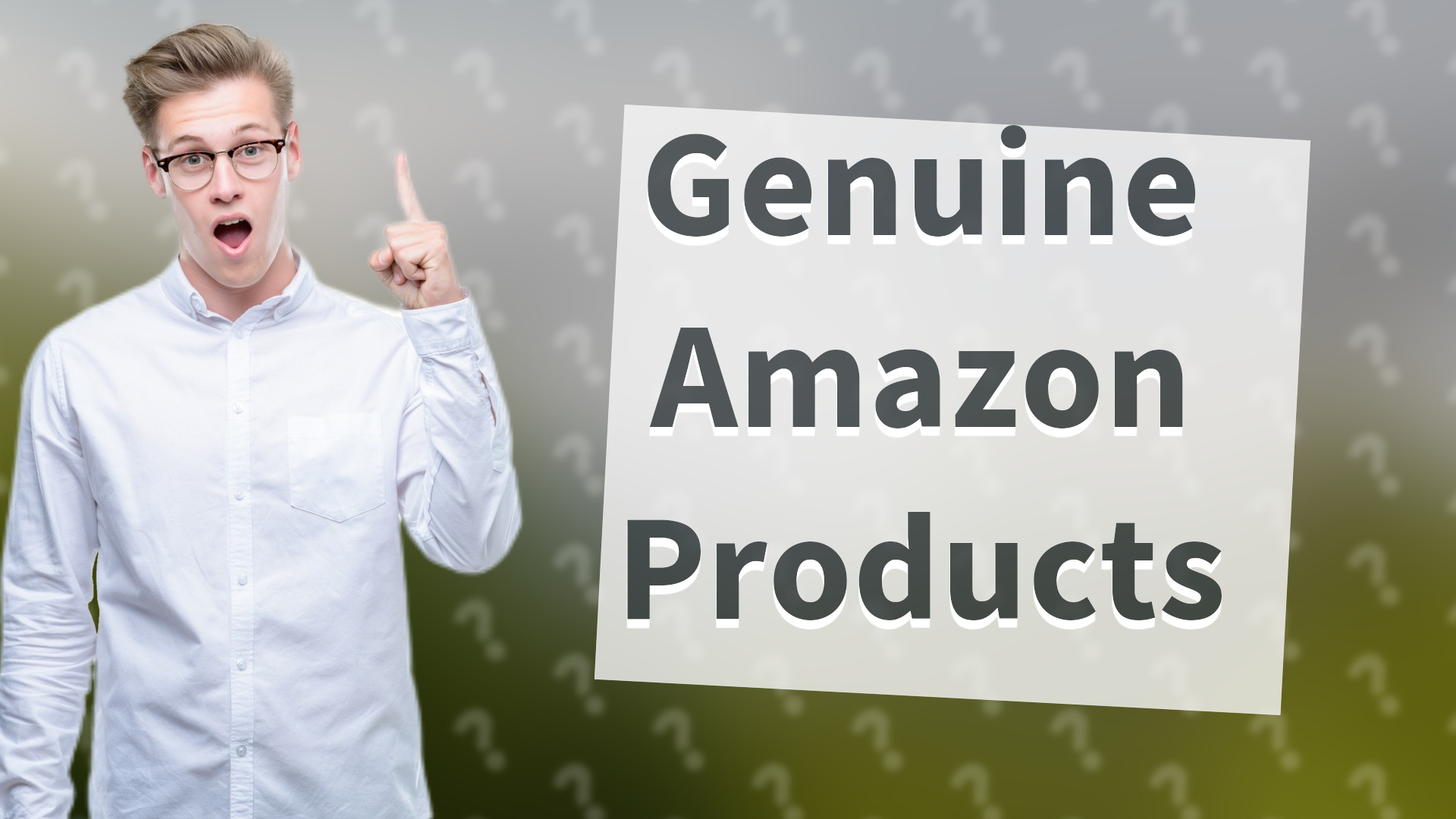 Genuine Amazon Products
