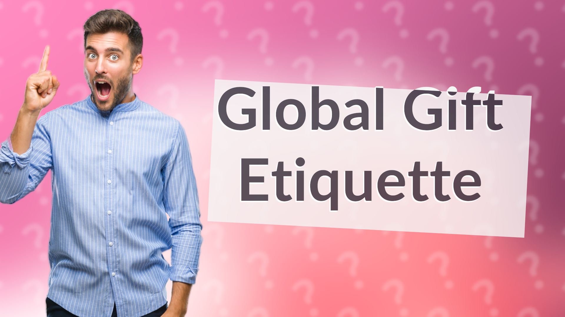Global Gift Etiquette