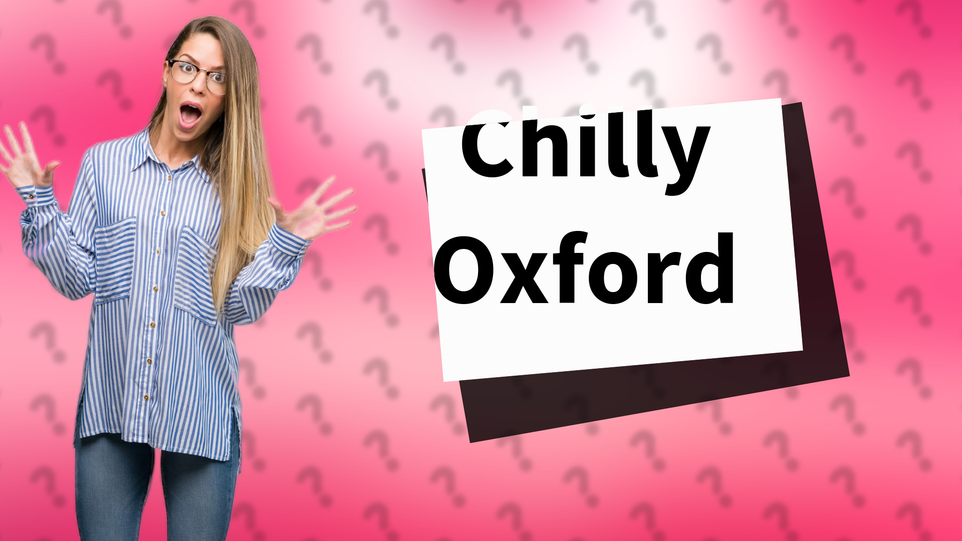 Chilly Oxford