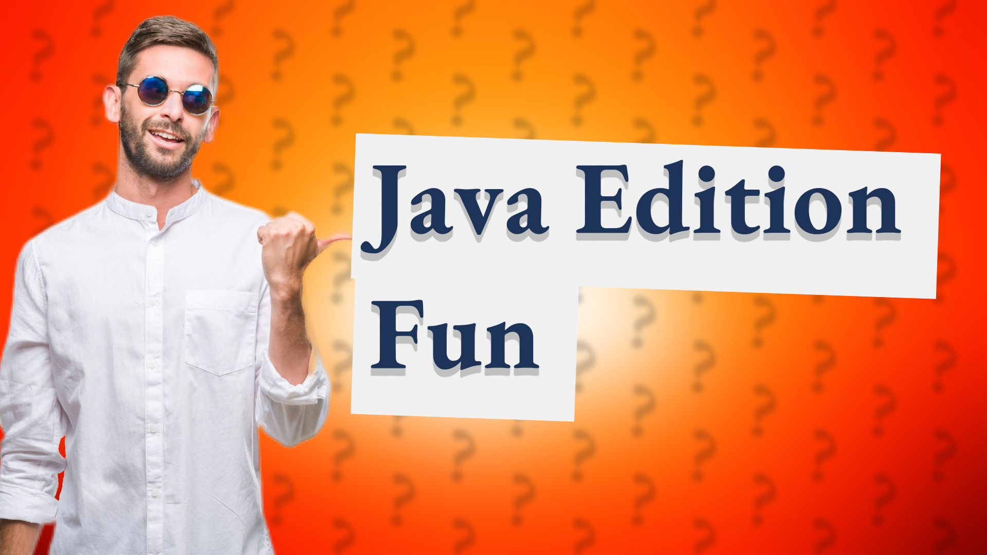 Java Edition Fun