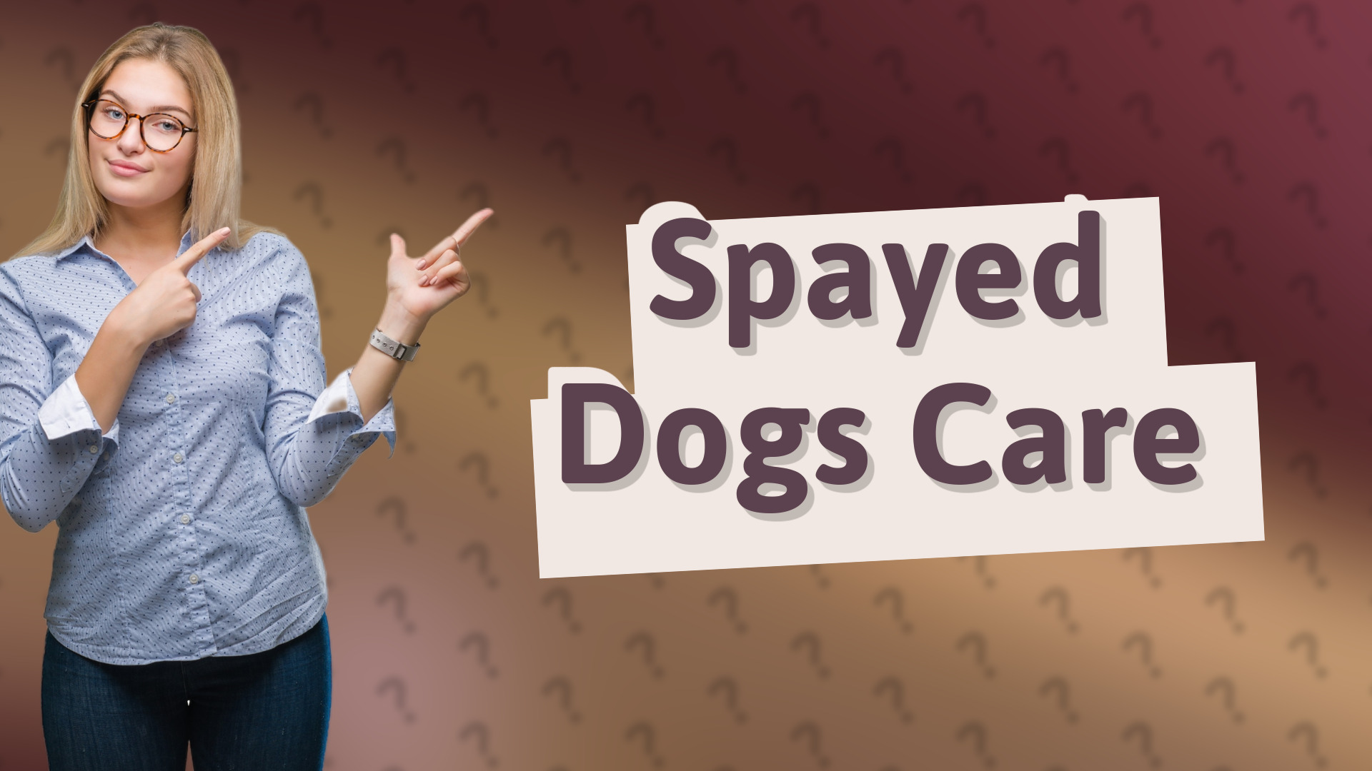 Spayed Dogs Care