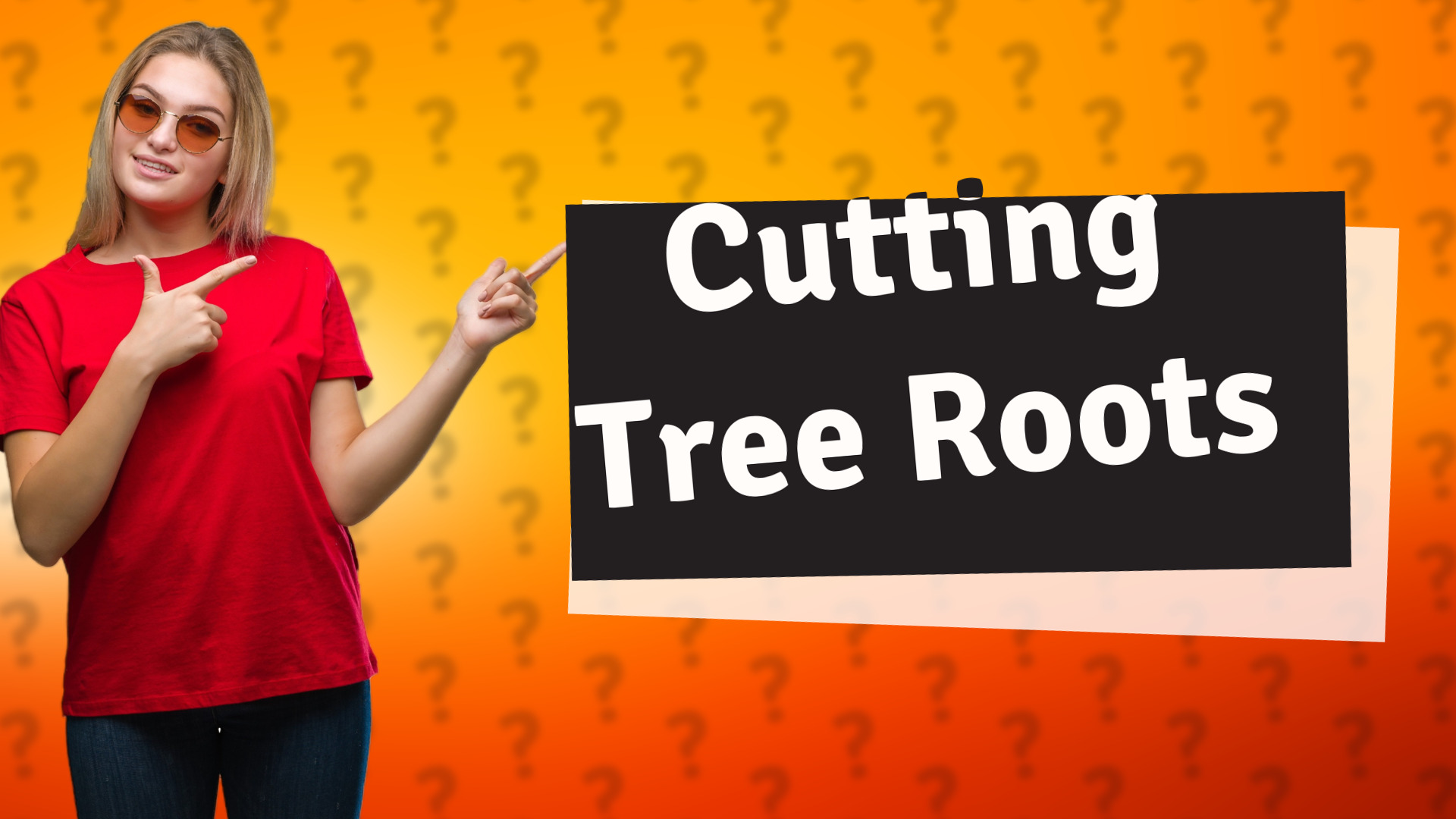 Cutting Tree Roots
