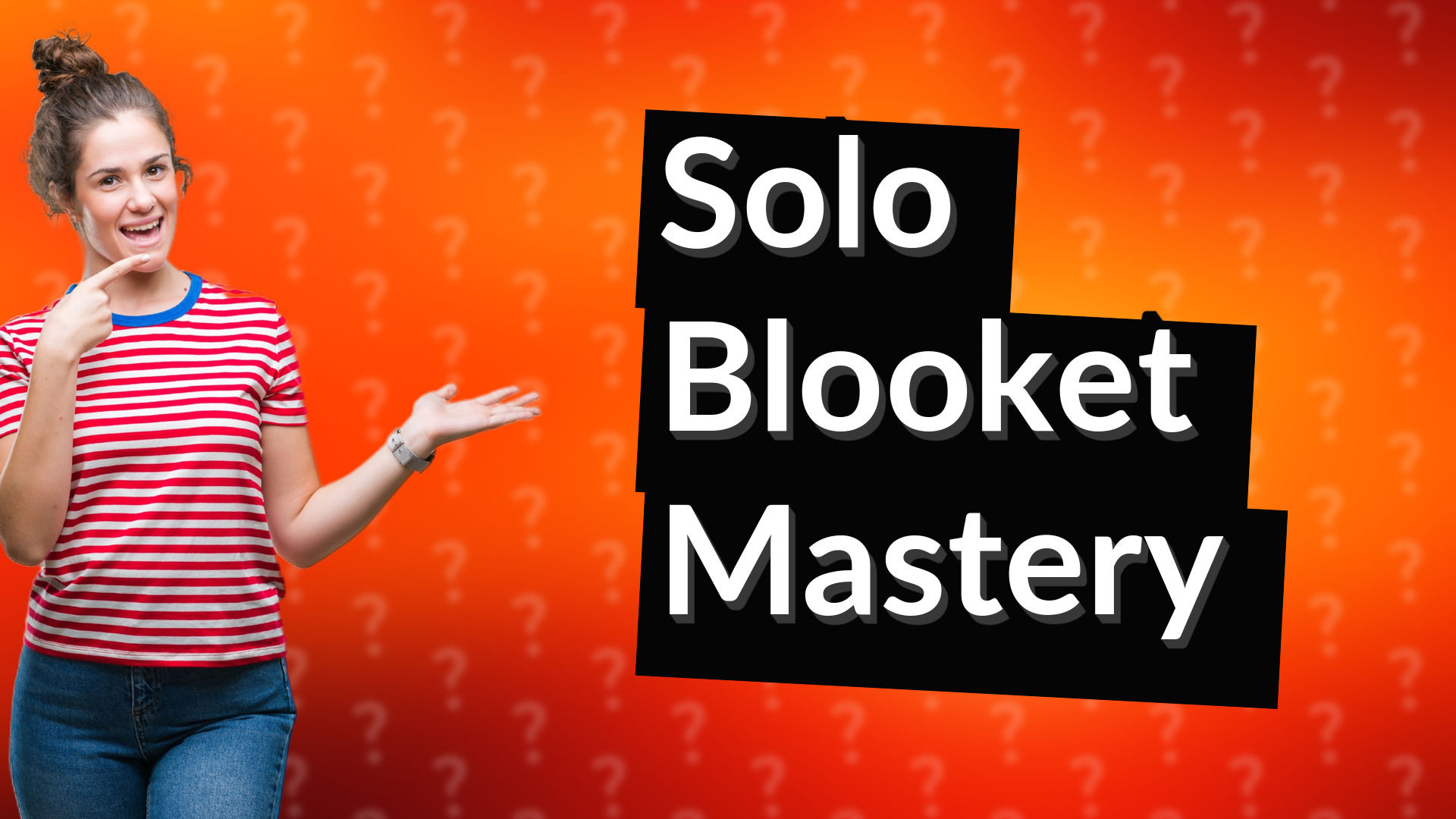 Solo Blooket Mastery