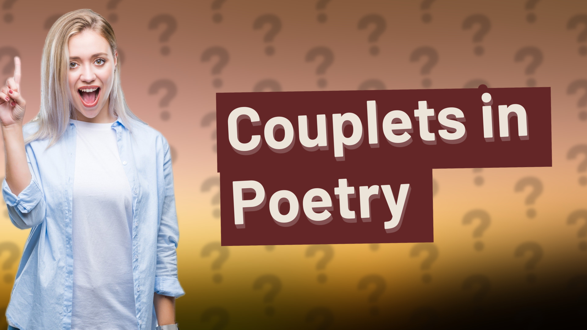 Couplets in Poetry