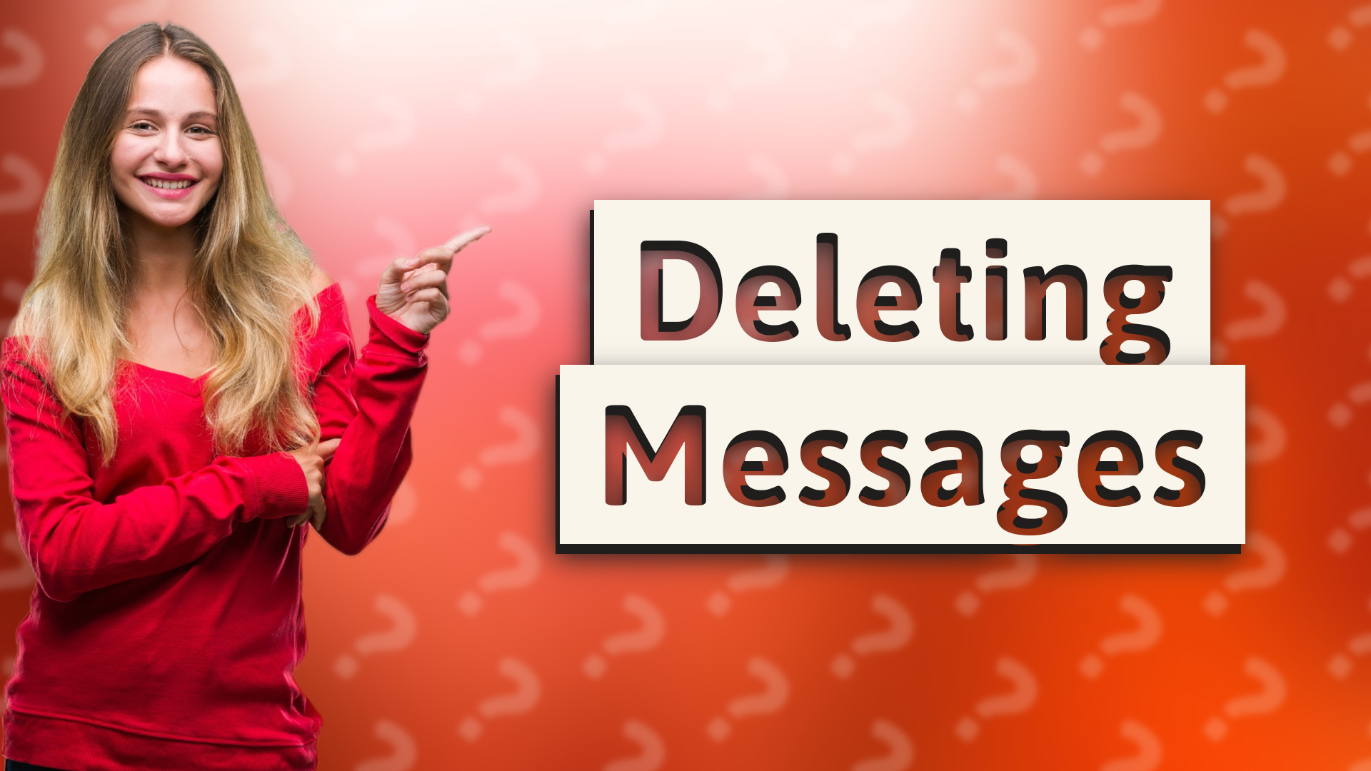 Deleting Messages