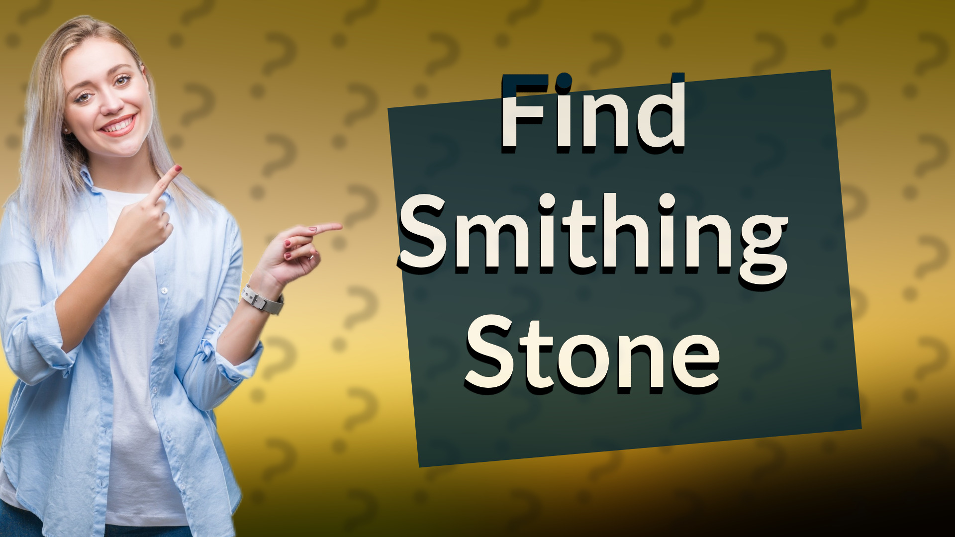 Find Smithing Stone