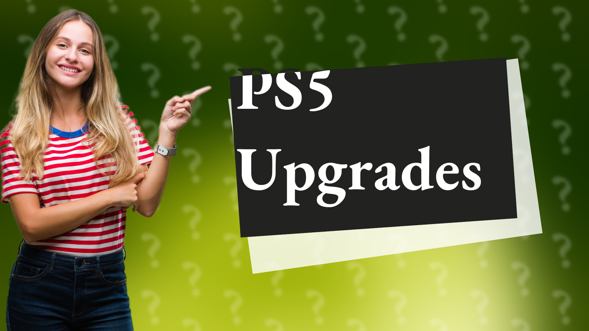 PS5 Upgrades
