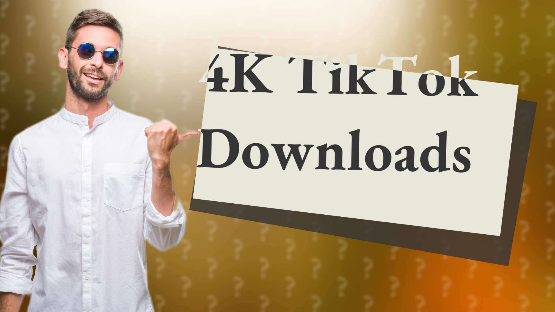 4K TikTok Downloads