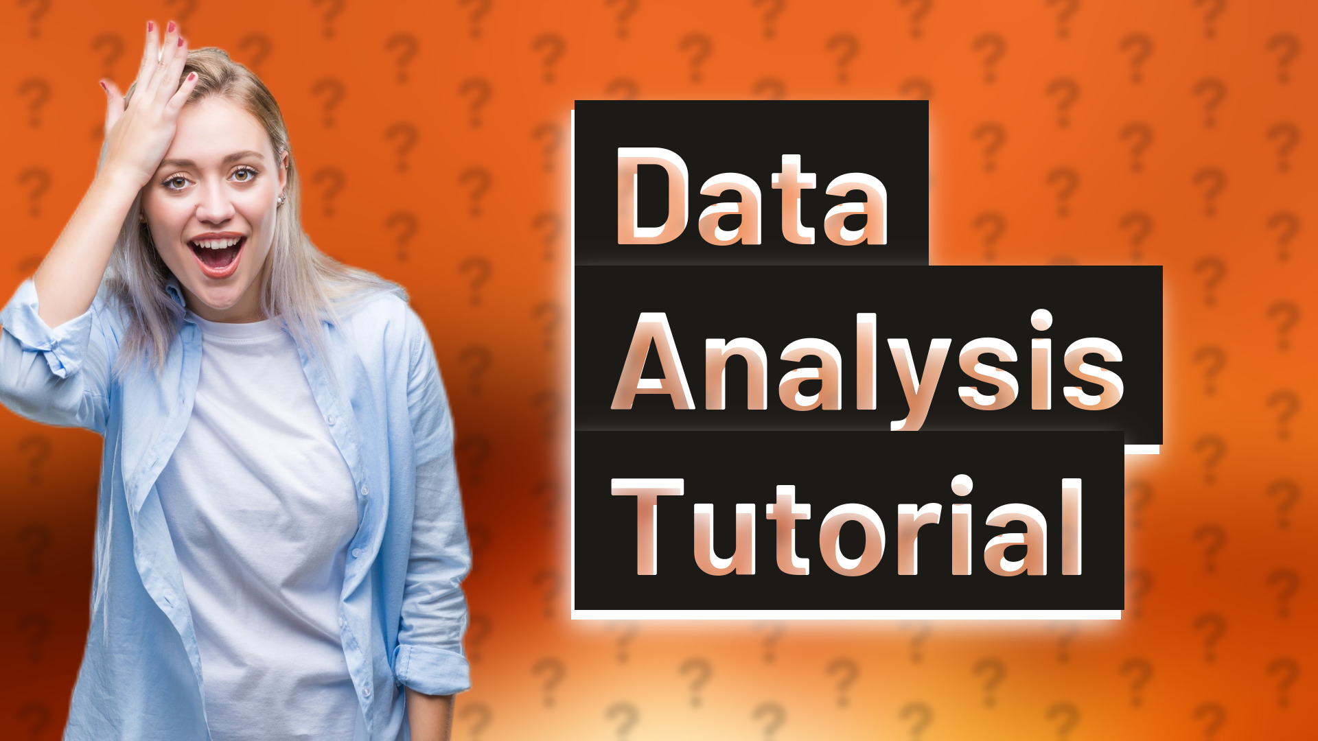 Data Analysis Tutorial