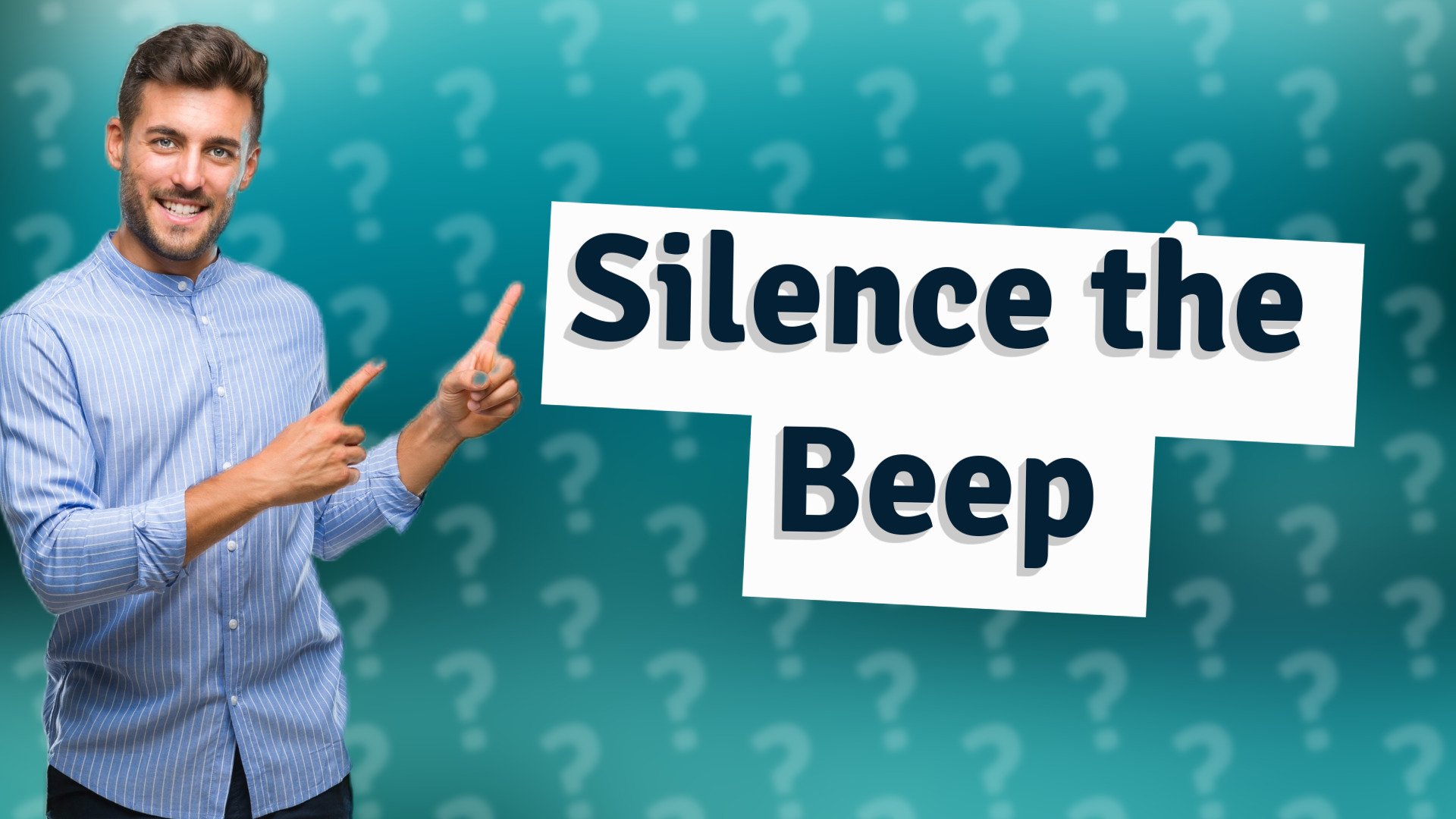 Silence the Beep