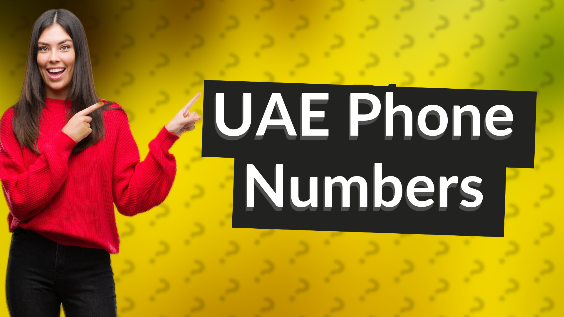 UAE Phone Numbers