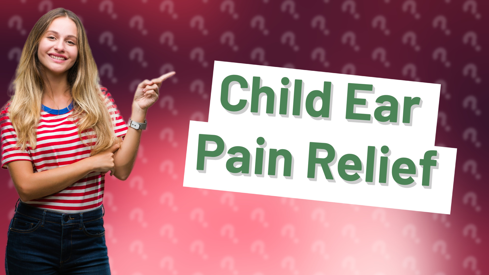 Child Ear Pain Relief
