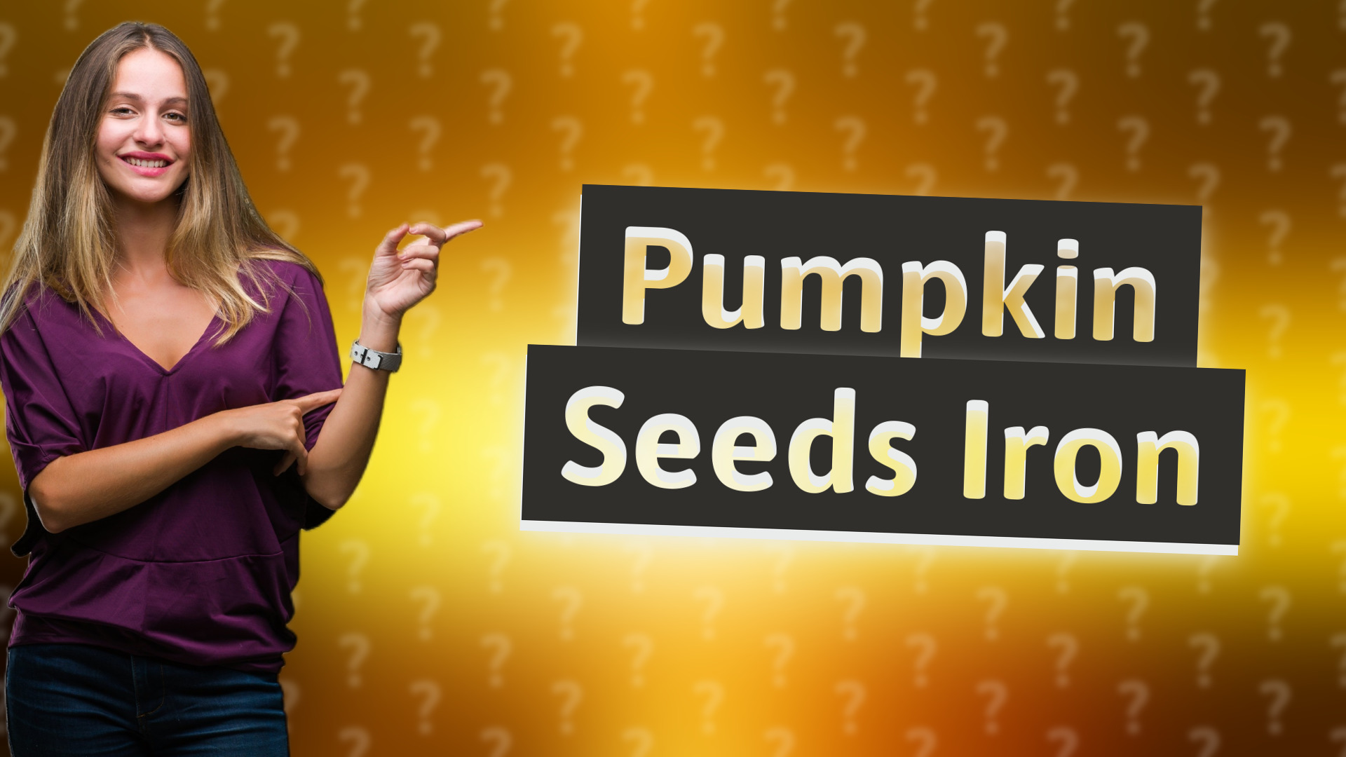 Pumpkin Seeds Iron