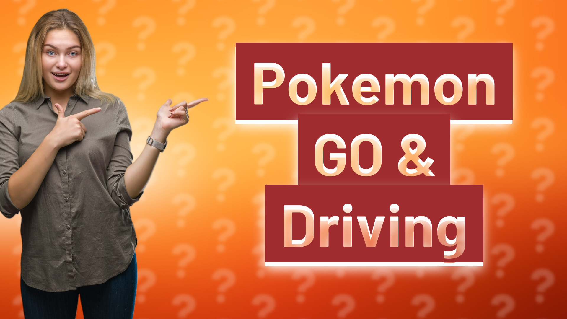 Pokemon GO & Driving