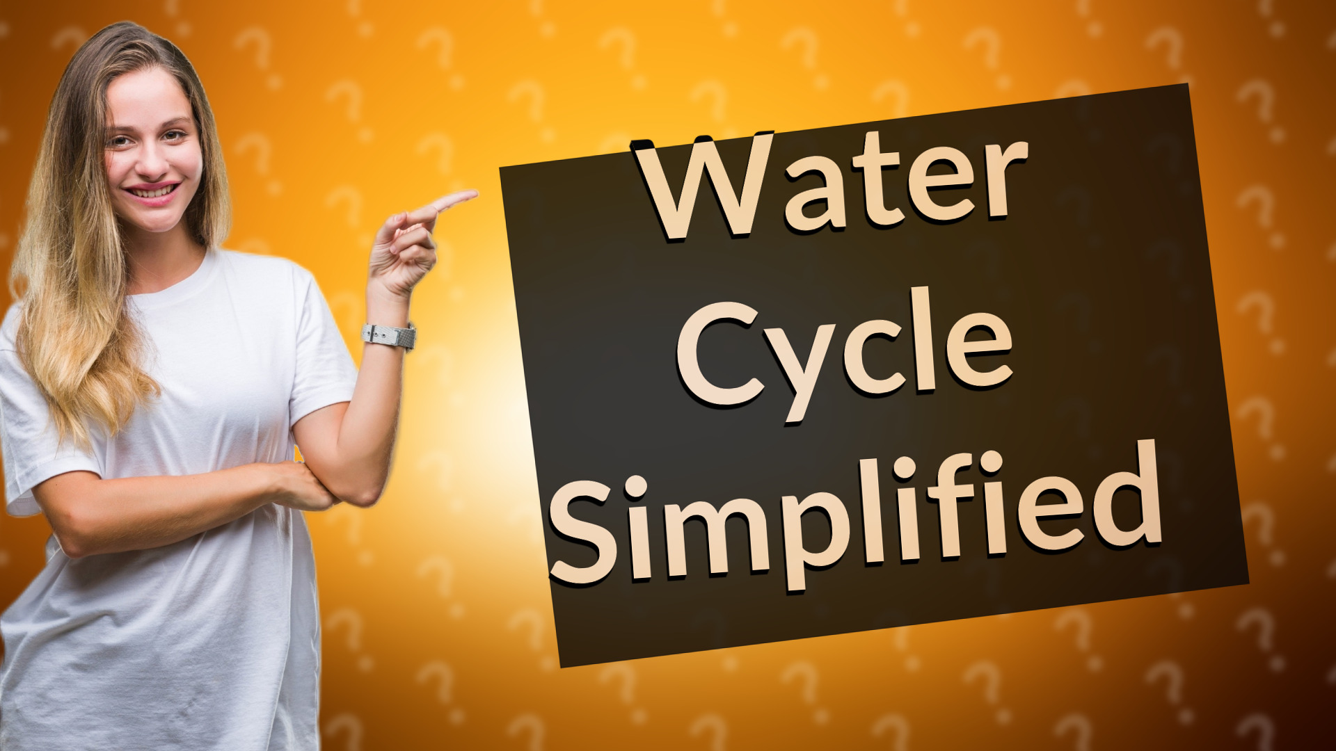 Water Cycle Simplified