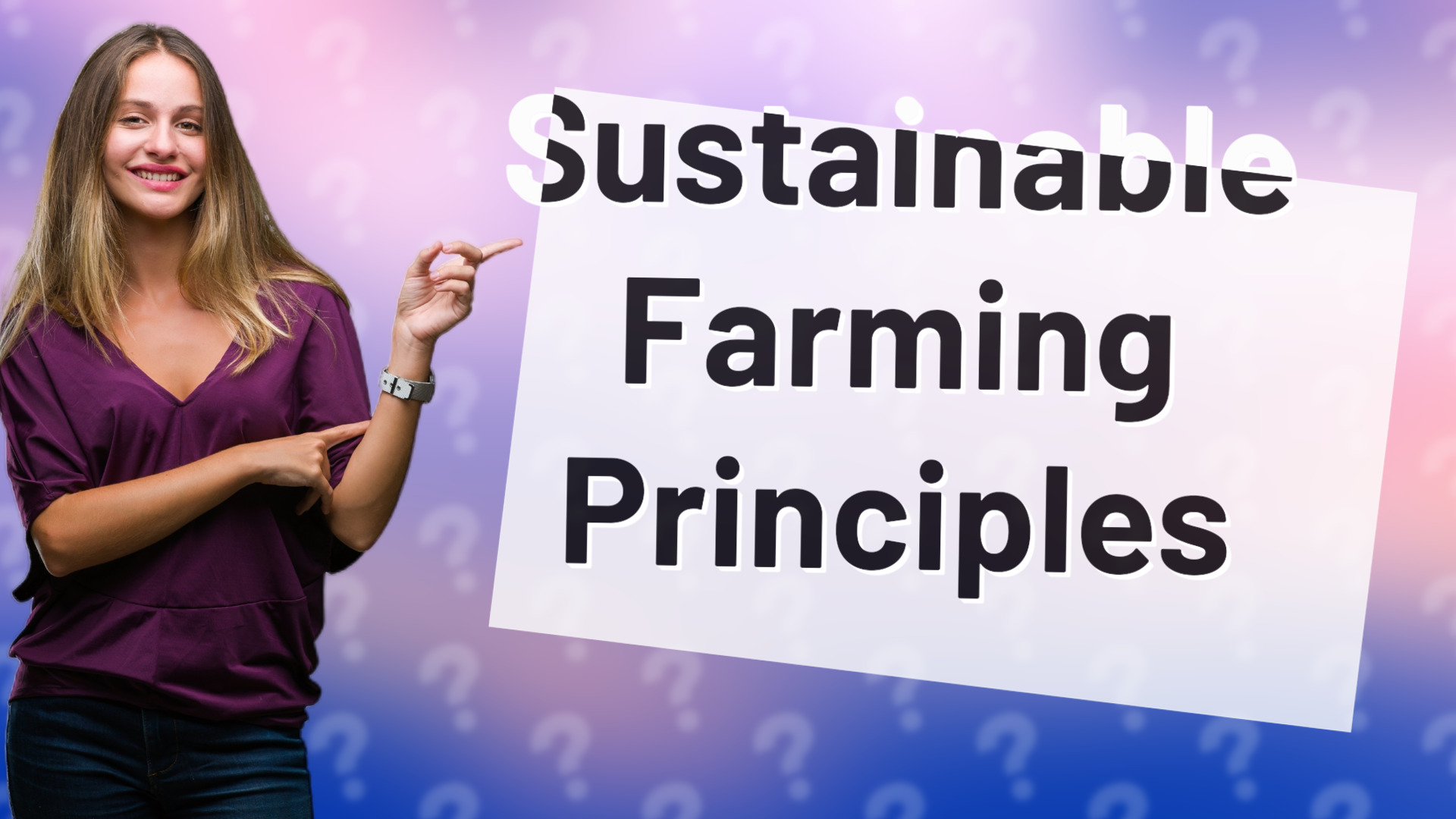 Sustainable Farming Principles