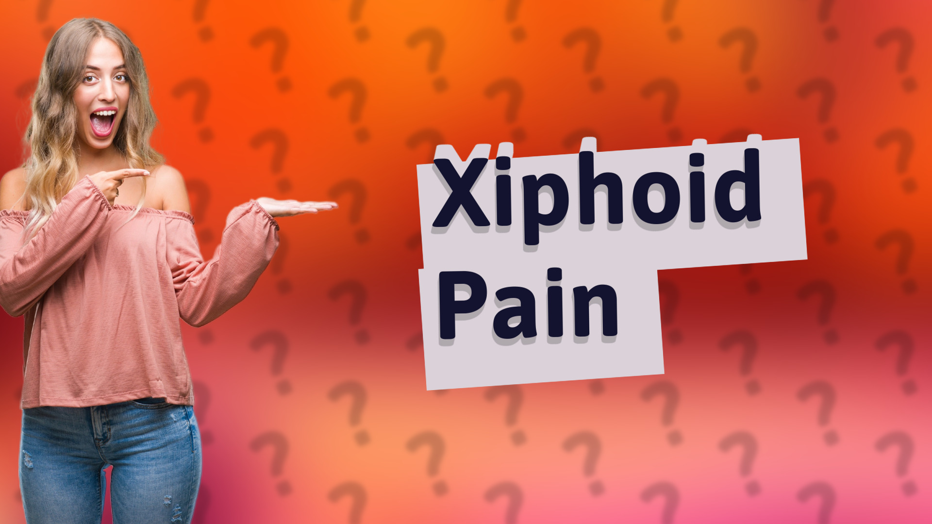 Xiphoid Pain