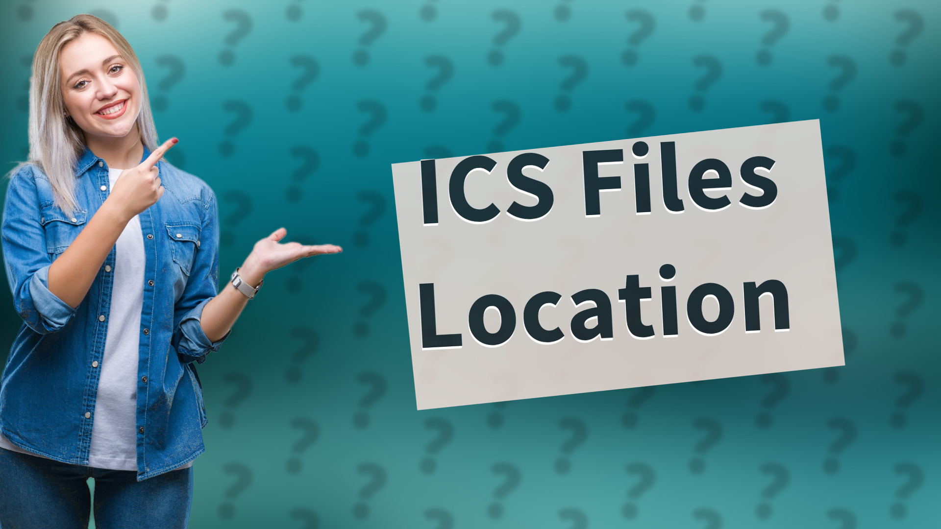 ICS Files Location