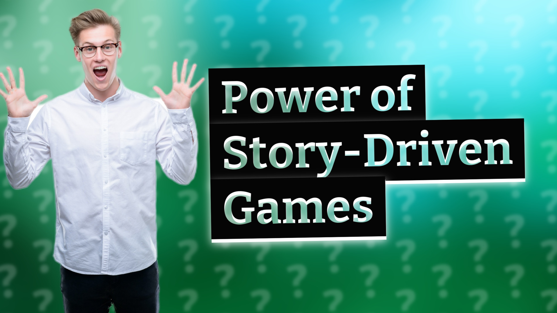 Power of Story-Driven Games