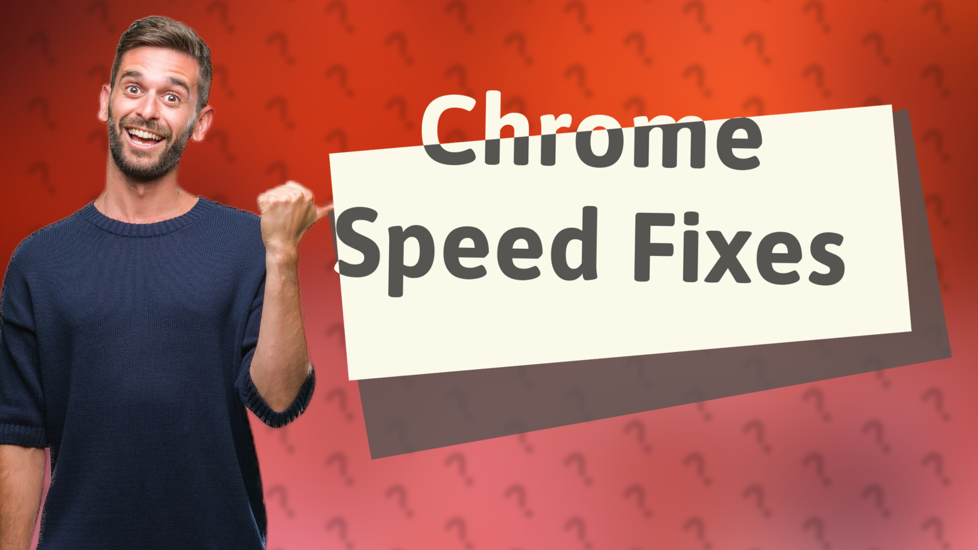 Chrome Speed Fixes