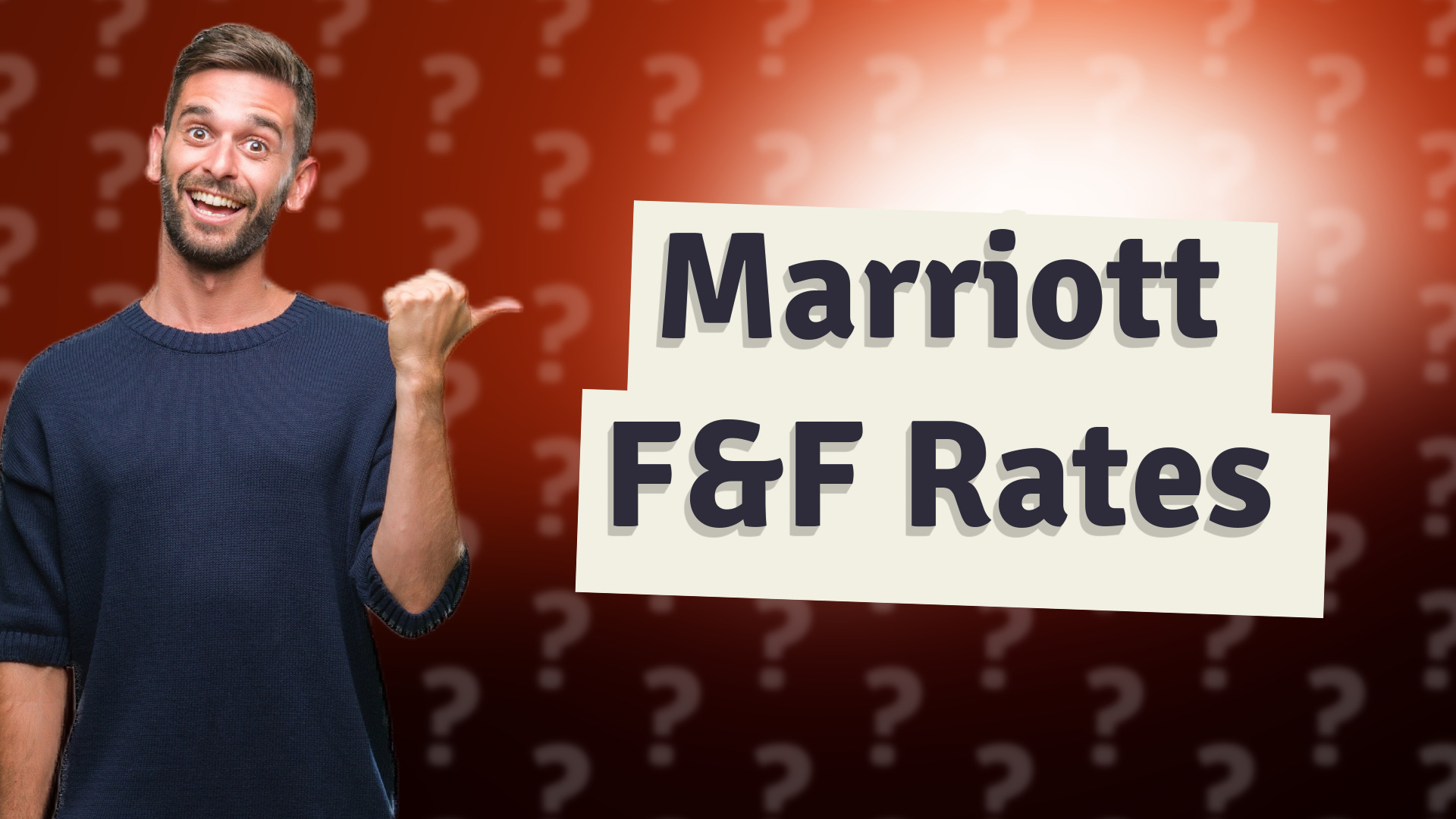 Marriott F&F Rates