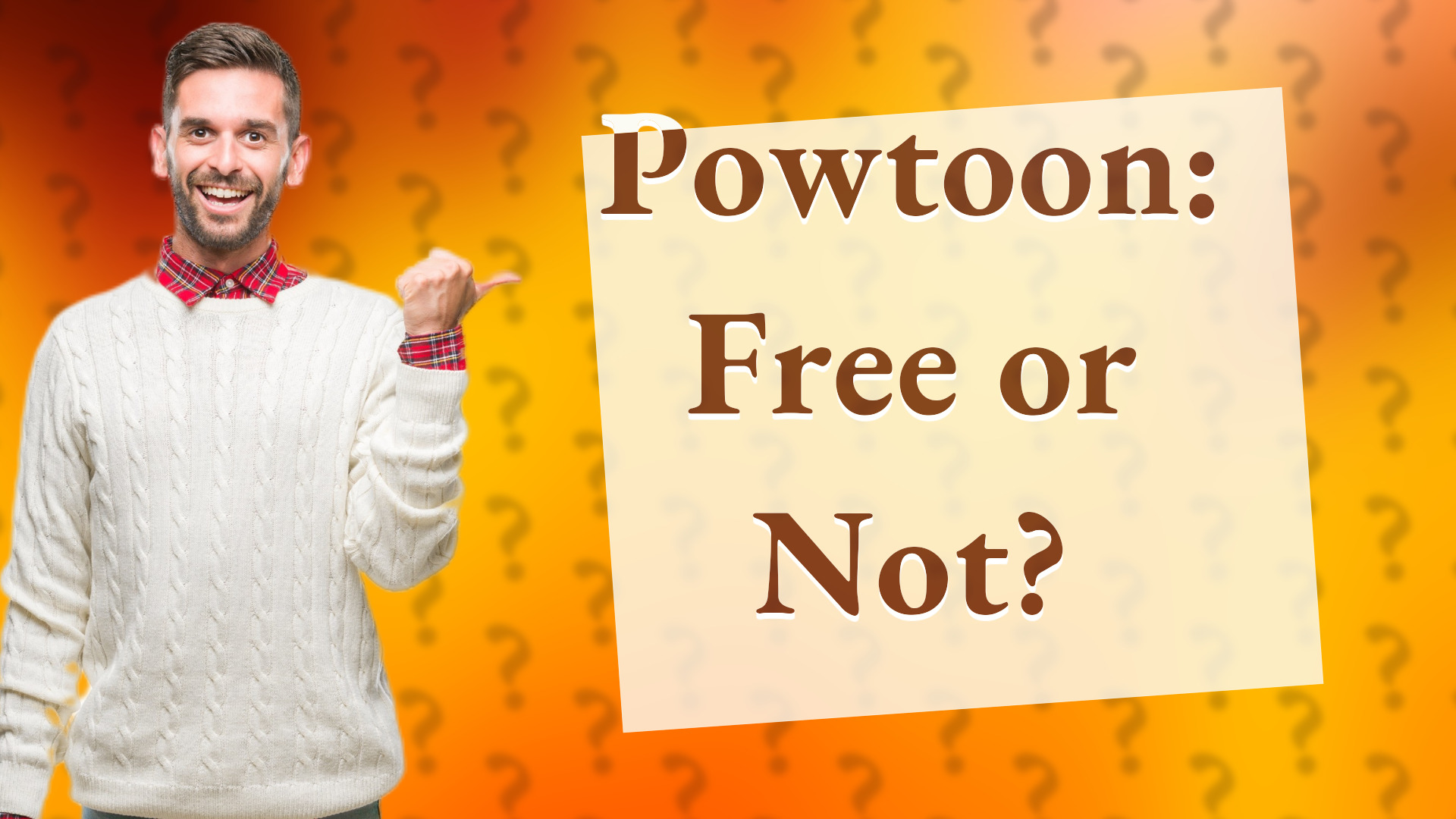 Powtoon: Free or Not?