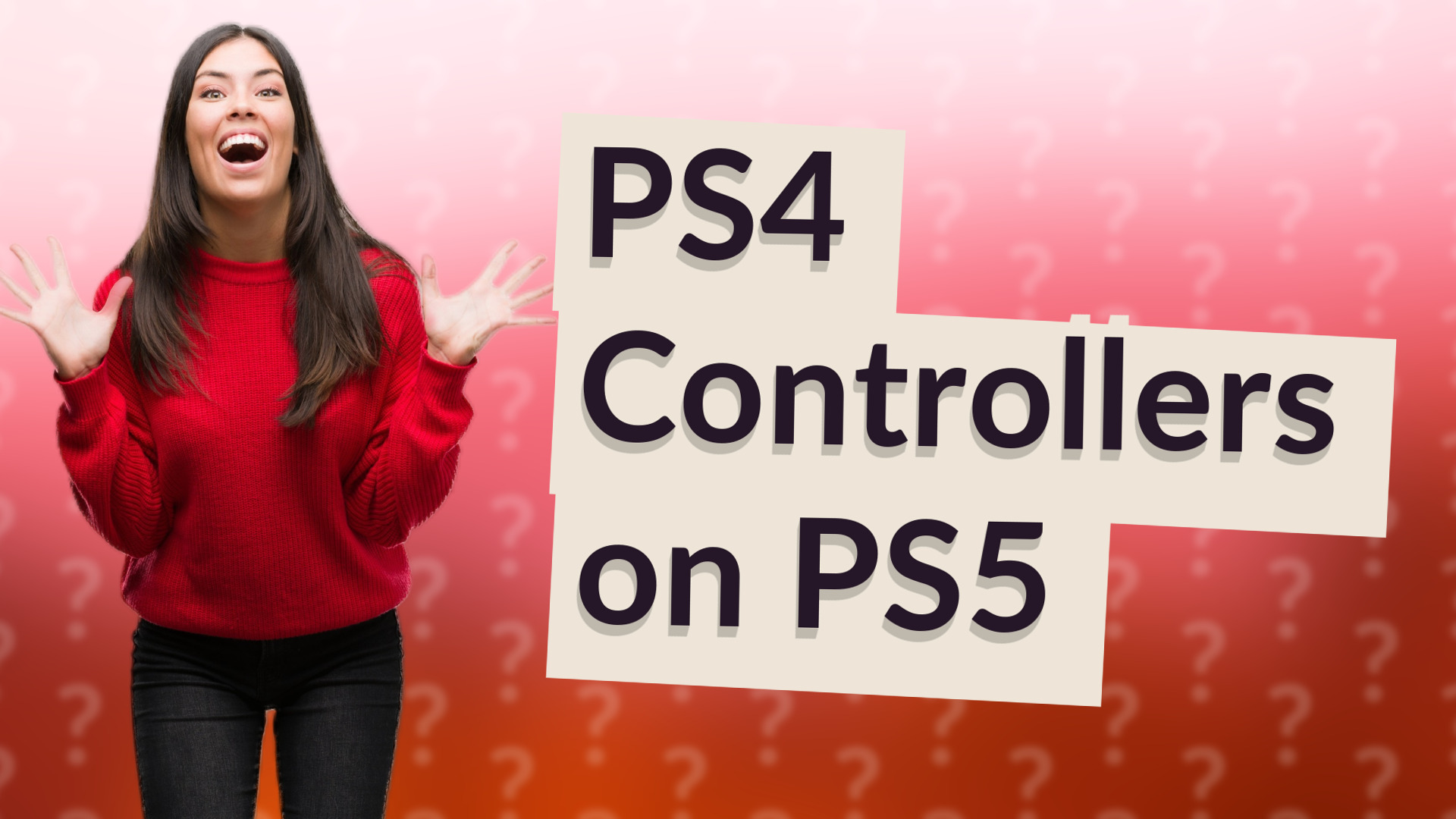 PS4 Controllers on PS5