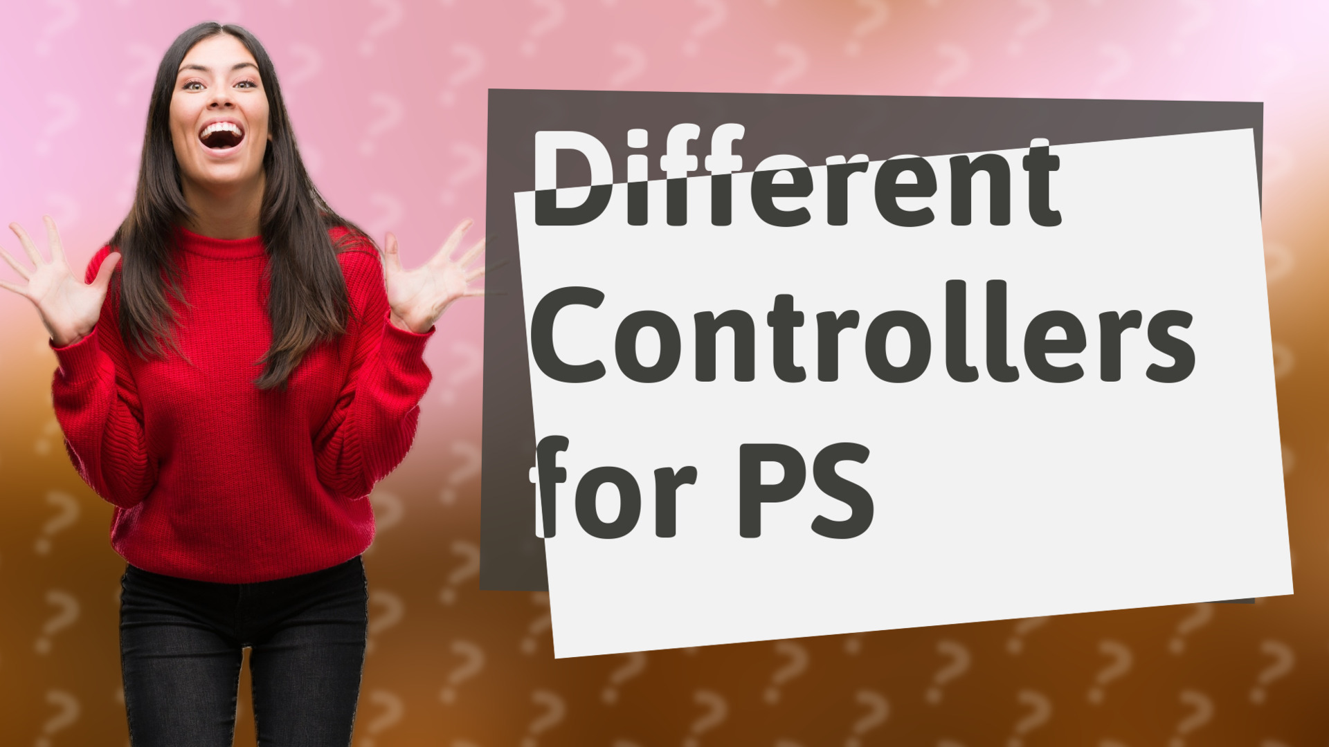 Different Controllers for PS