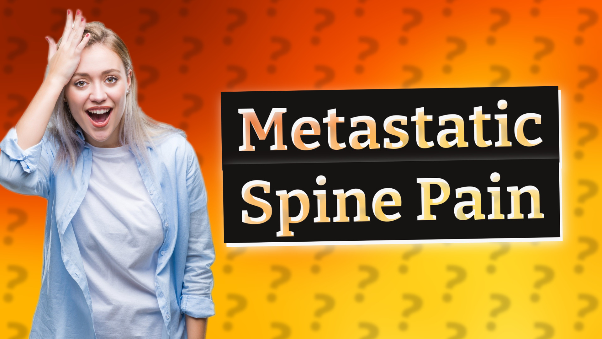 Metastatic Spine Pain