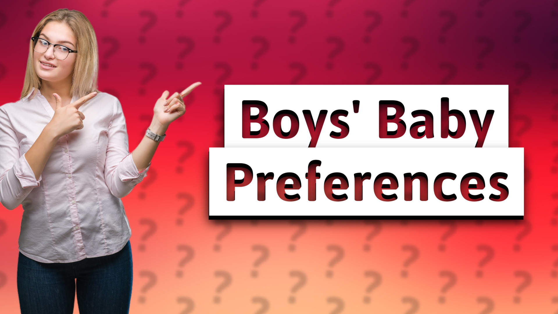 Boys' Baby Preferences