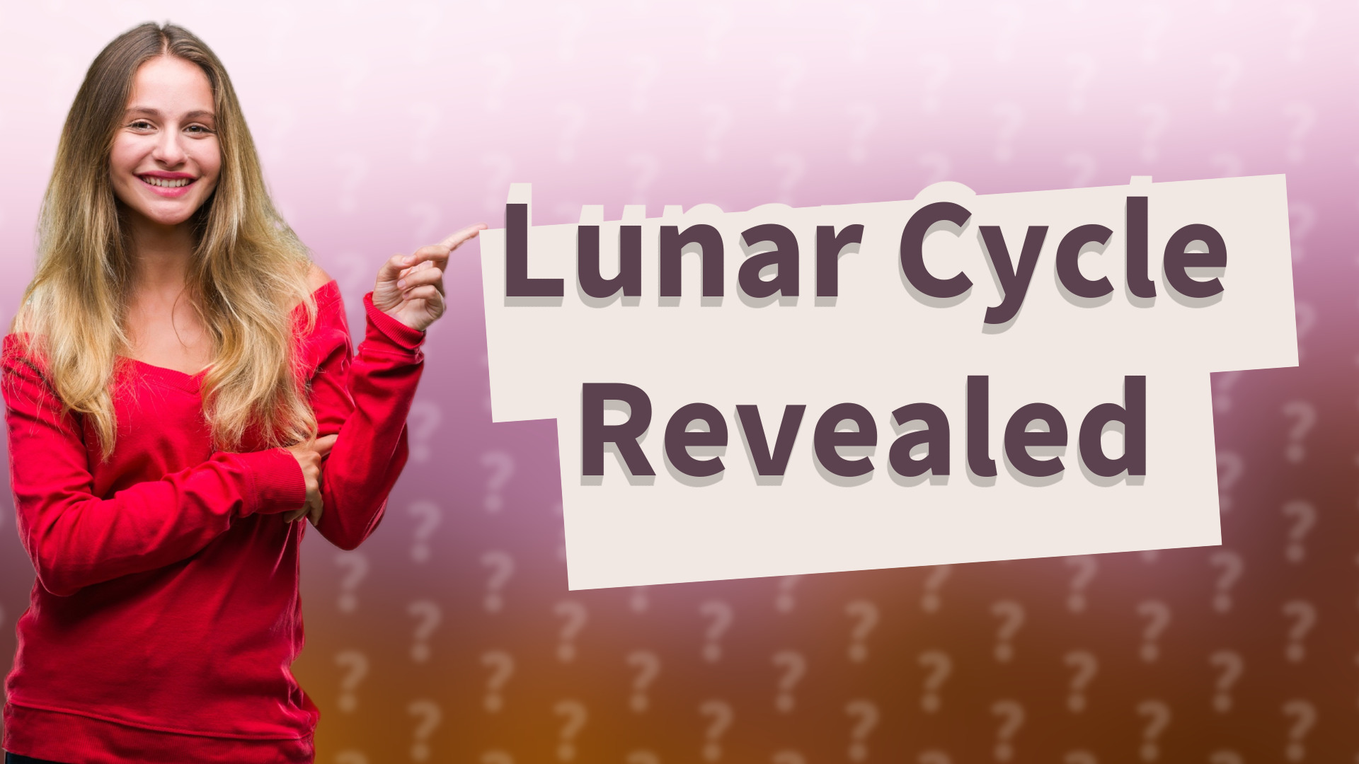Lunar Cycle Revealed