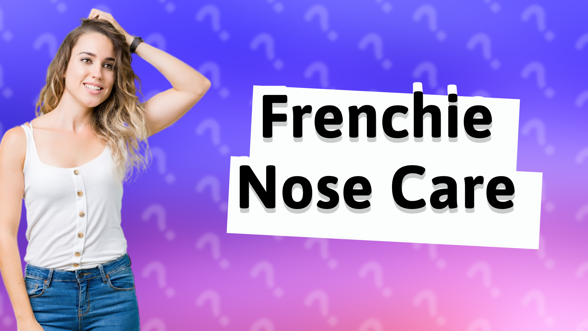 Frenchie Nose Care