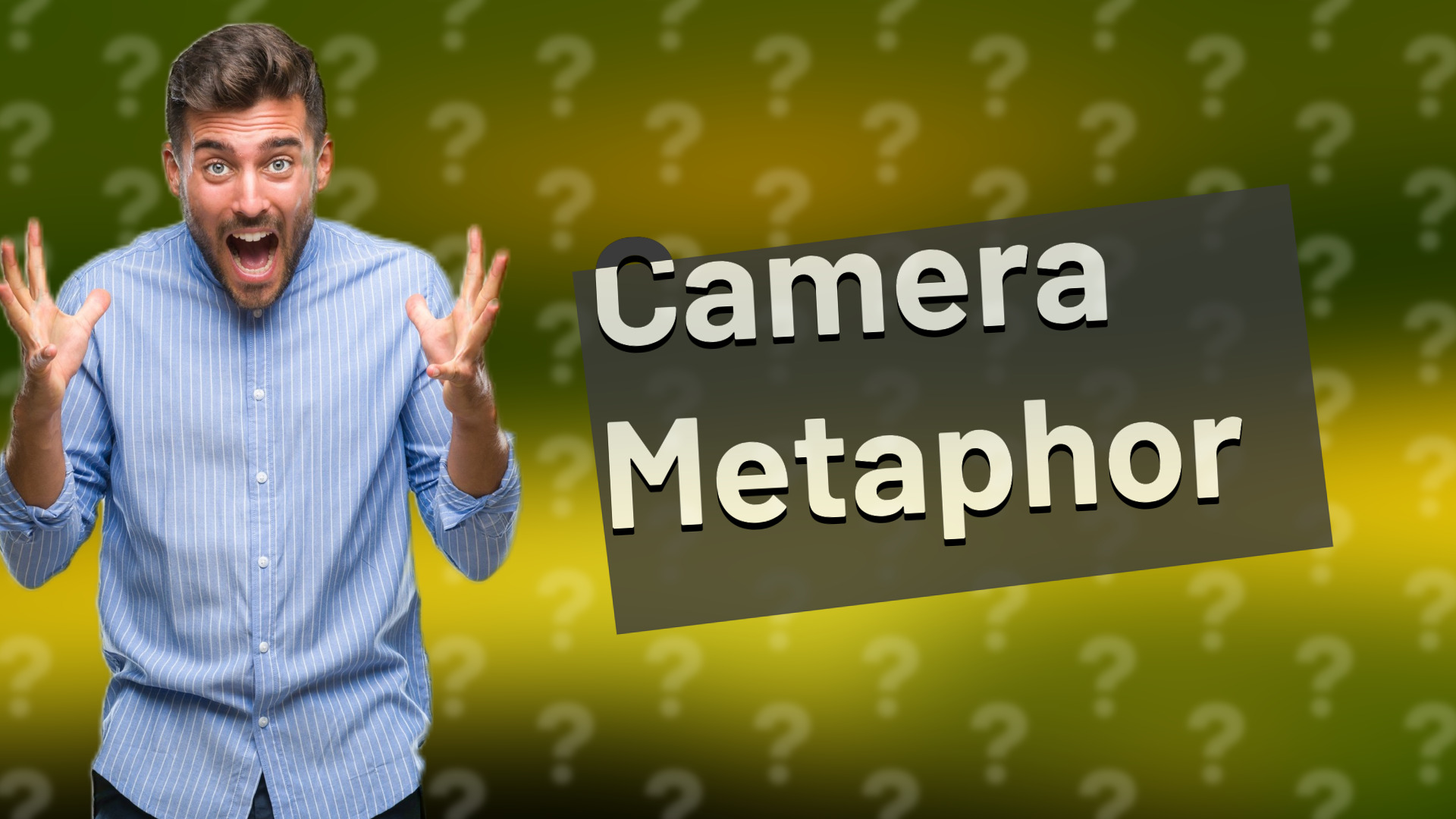 Camera Metaphor
