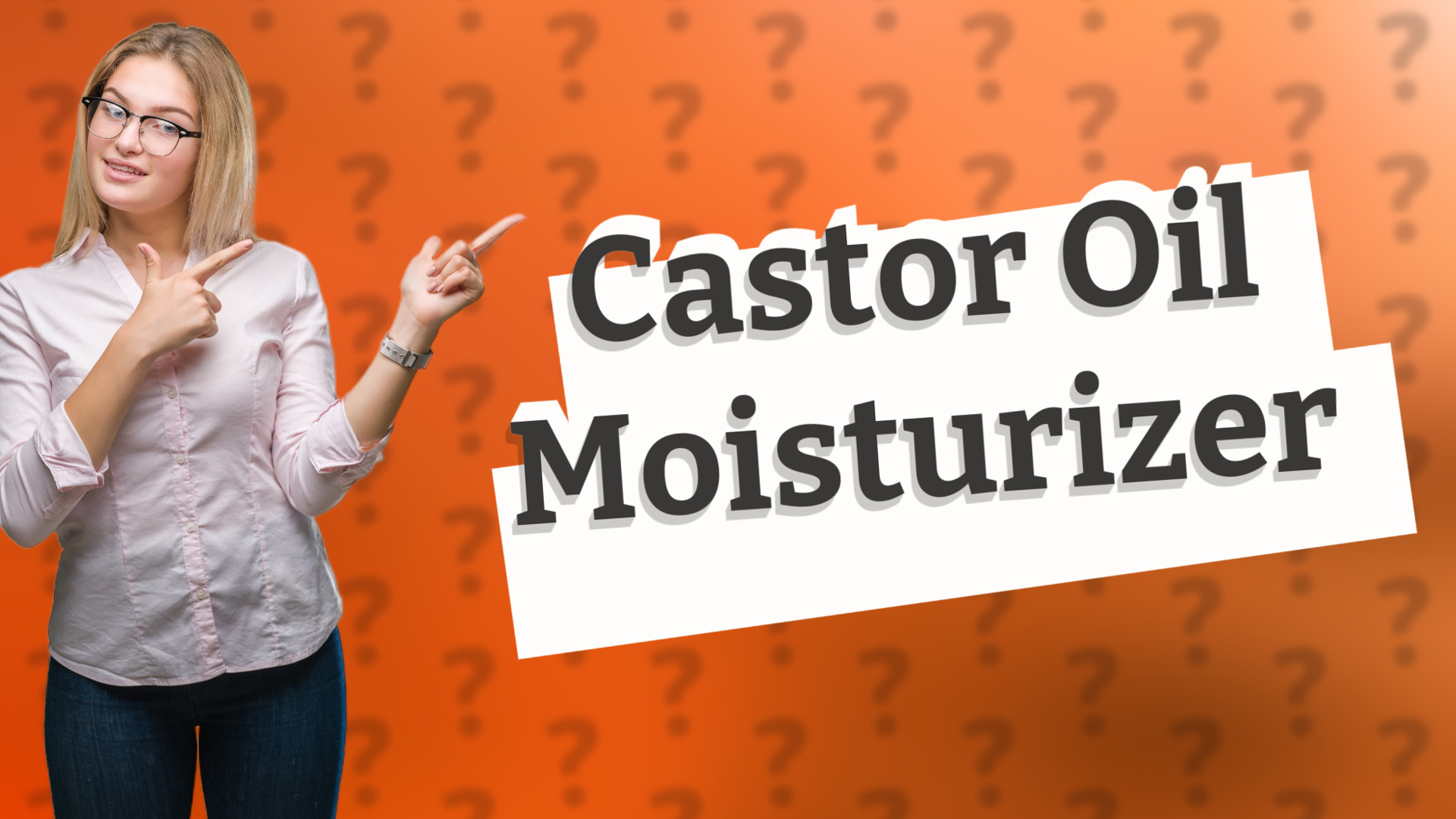 Castor Oil Moisturizer
