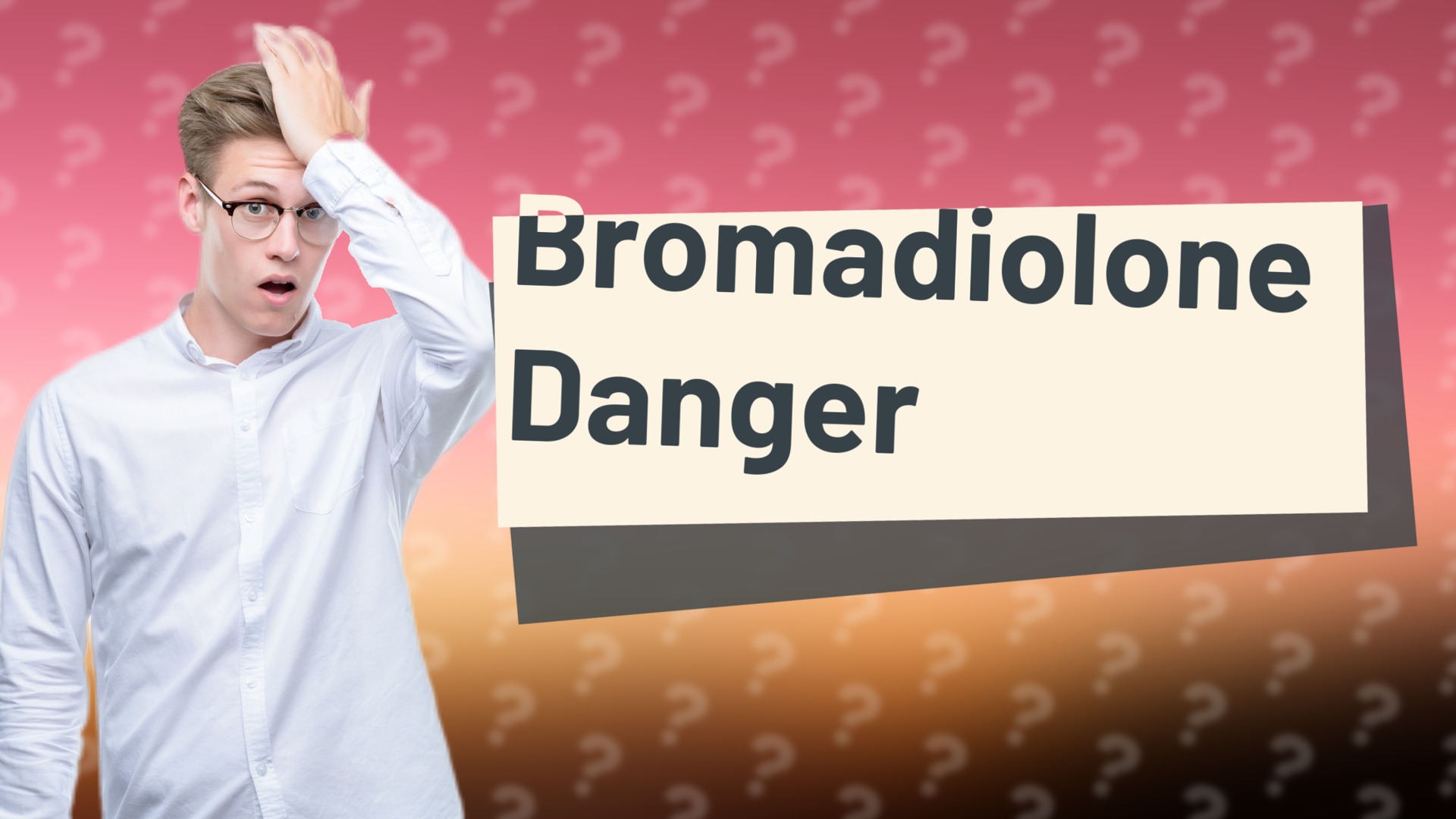 Bromadiolone Danger