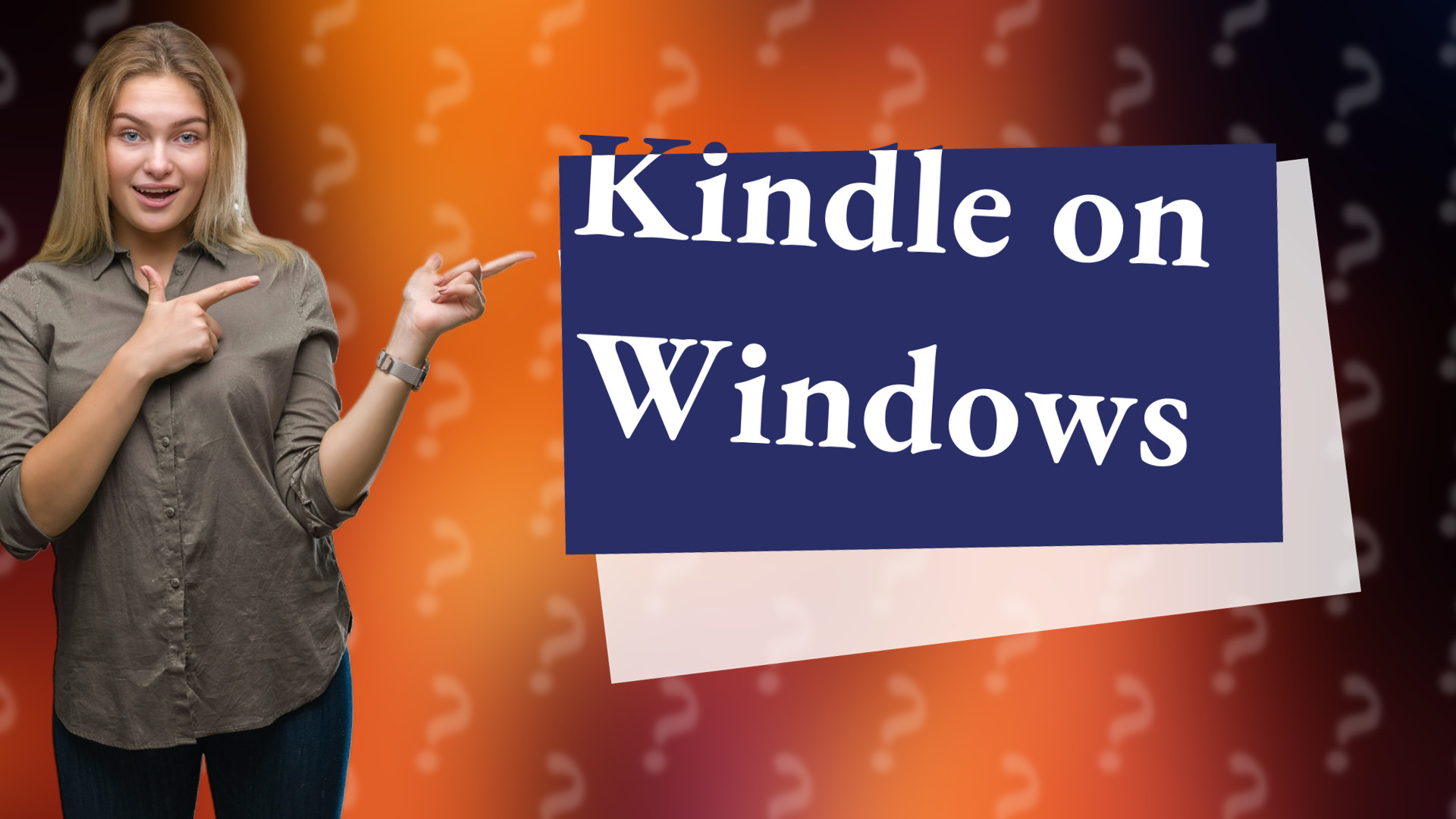 Kindle on Windows
