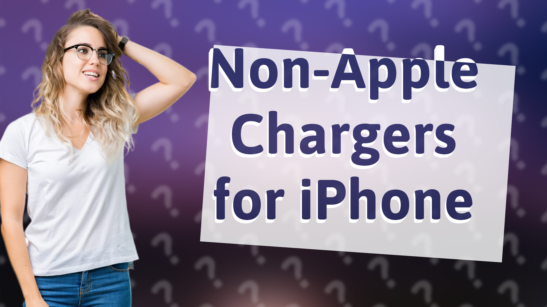 Non-Apple Chargers for iPhone